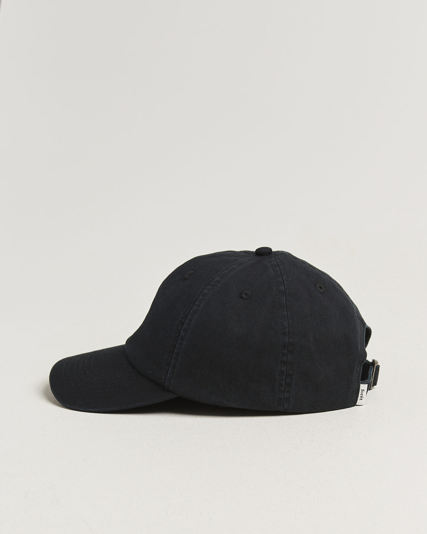 Herr | Hattar & kepsar | Forét | Posy Washed Cap Black