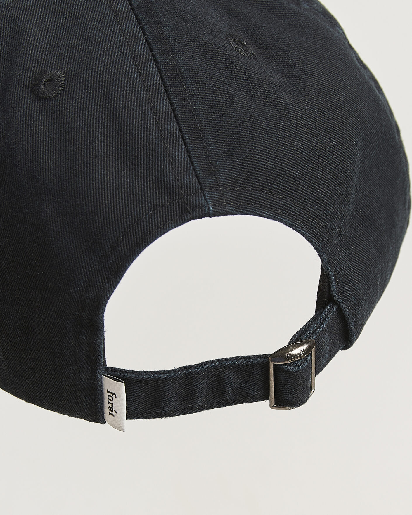 Herr | Hattar & kepsar | Forét | Posy Washed Cap Black