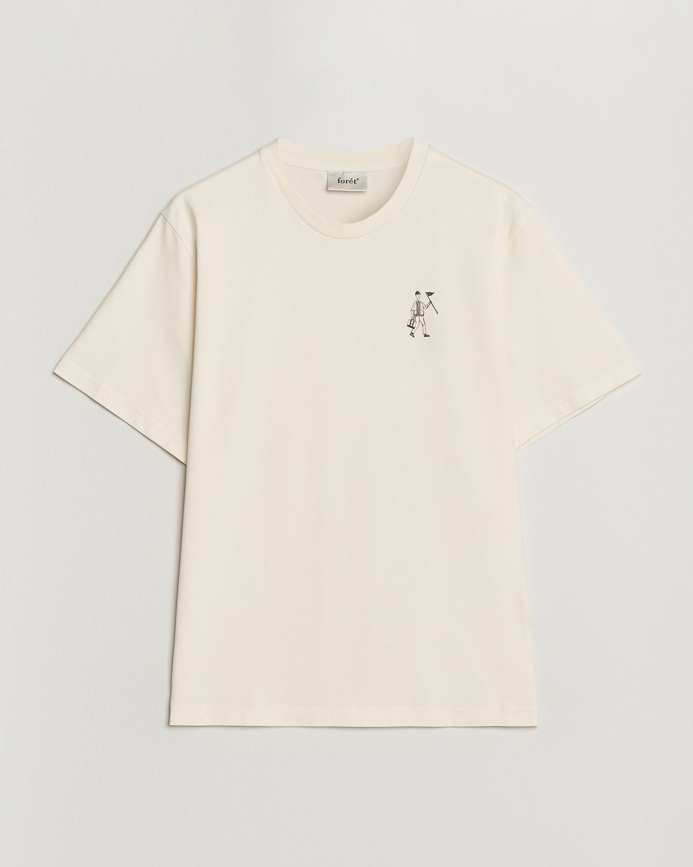 Herr | T-Shirts | Forét | Walker T-Shirt Cloud
