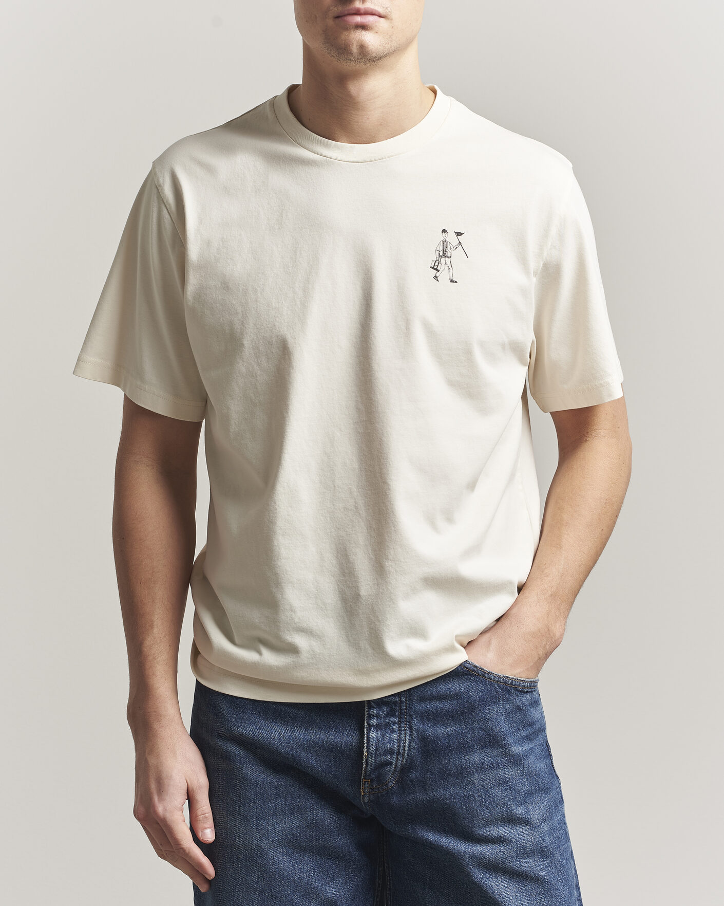 Herr | T-Shirts | Forét | Walker T-Shirt Cloud