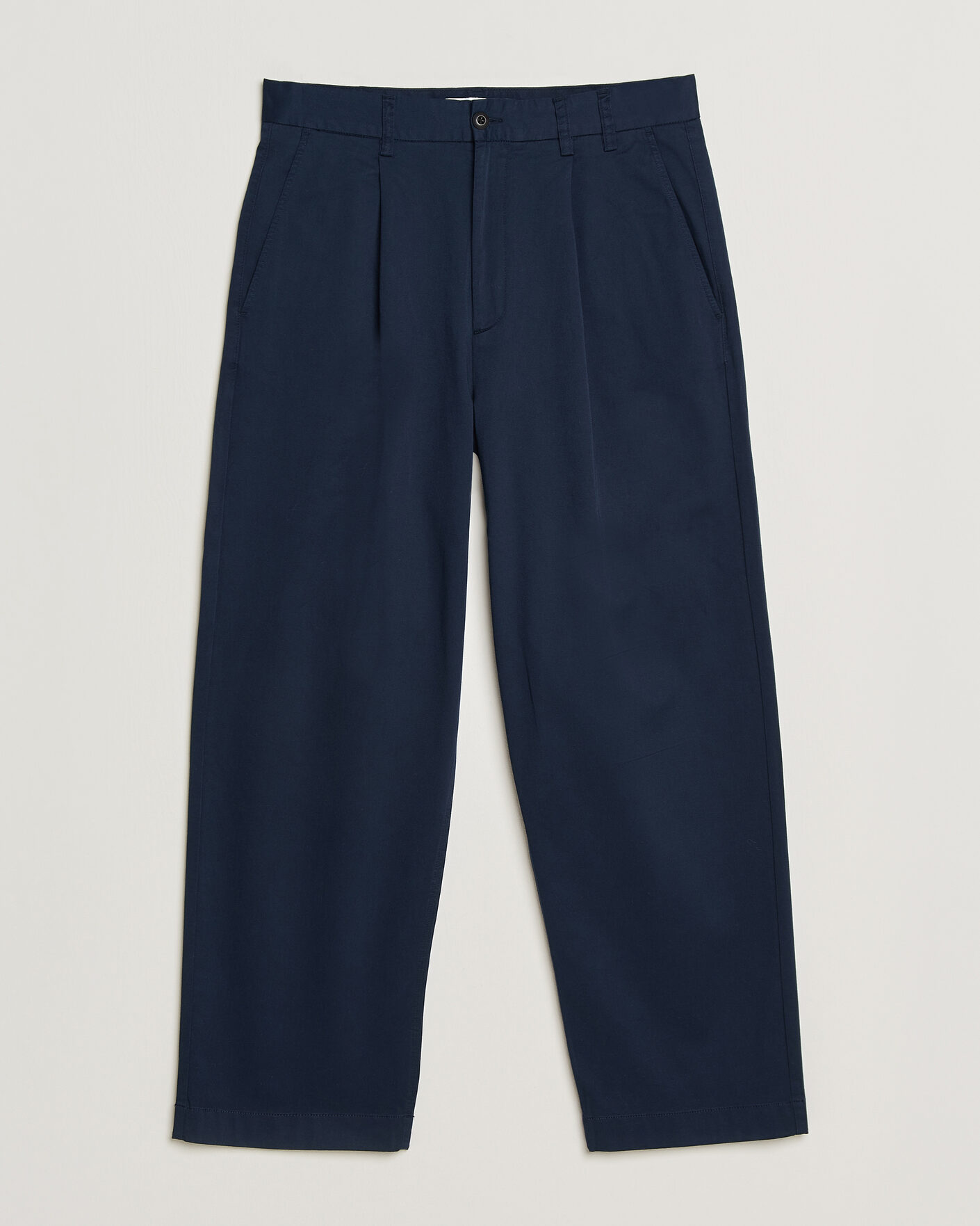 Herr | Byxor | Forét | Writer Relaxed Fit Pants Navy