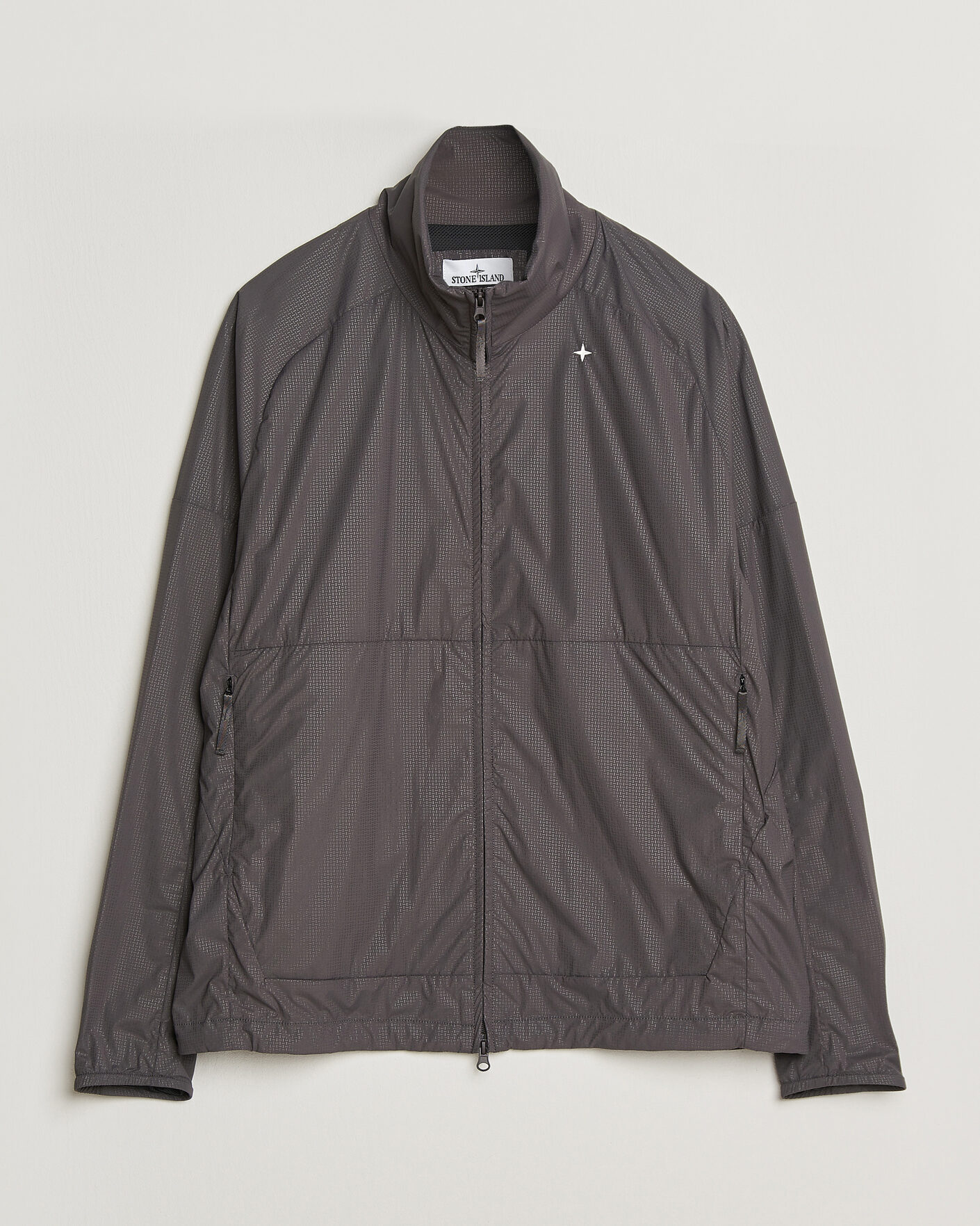 Herr | Jackor | Stone Island | Stellina Nylon Stretch Field Jacket Charcoal