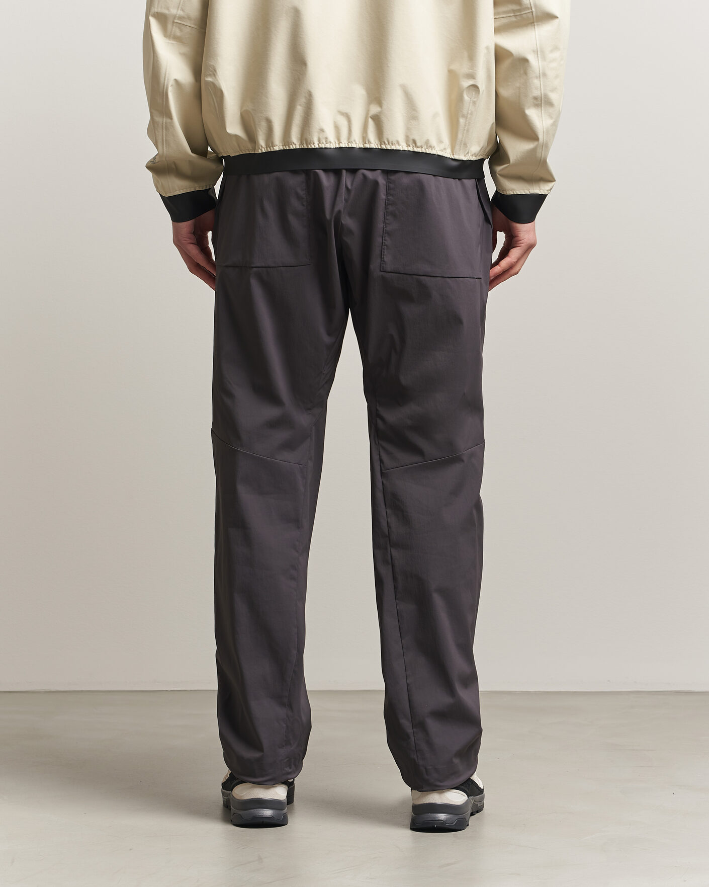 Herr | Byxor | Stone Island | Stellina Technical Nylon Stretch Trousers Charcoal