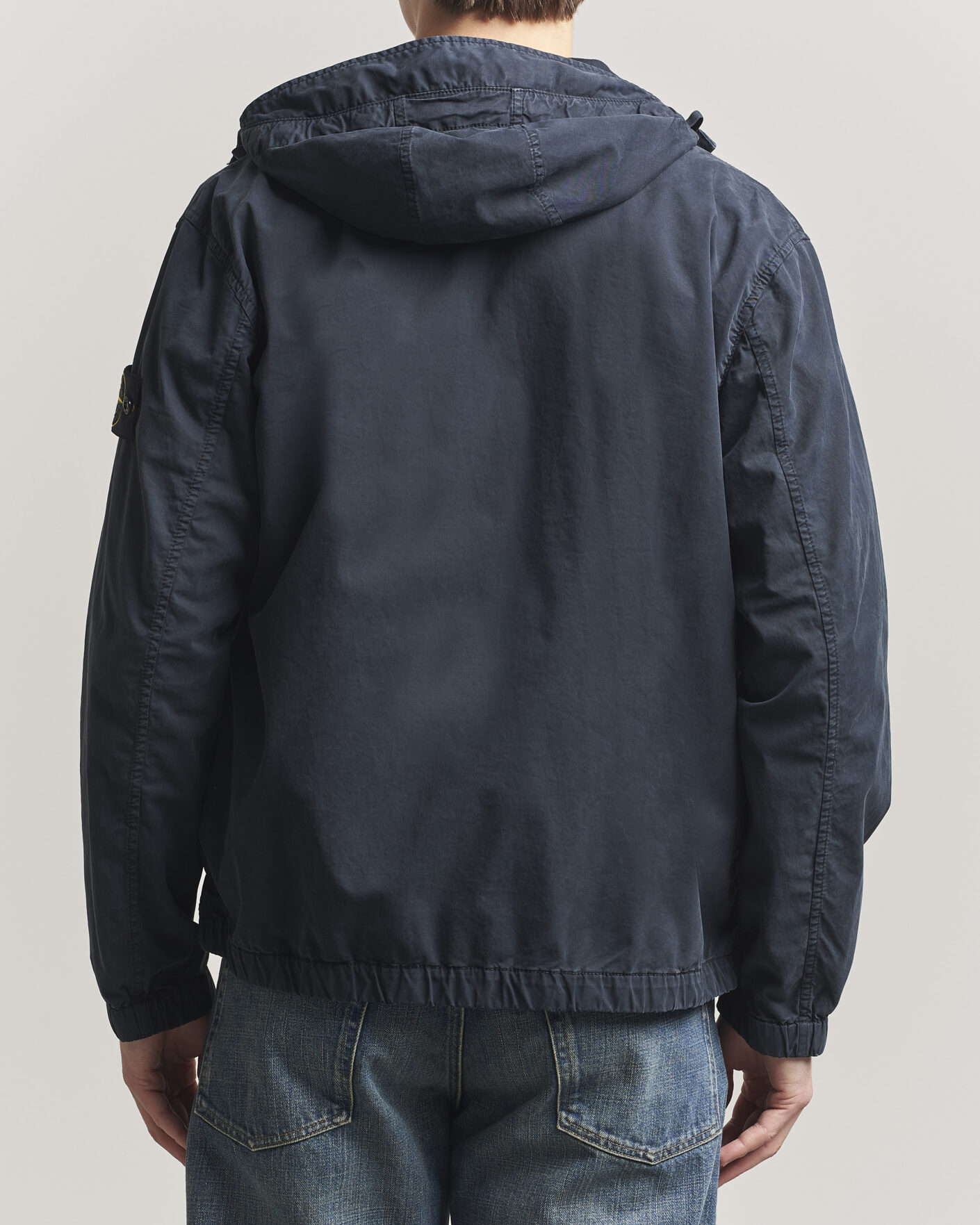 Herr | Jackor | Stone Island | Stretch Cotton Twill Hood Jacket Navy