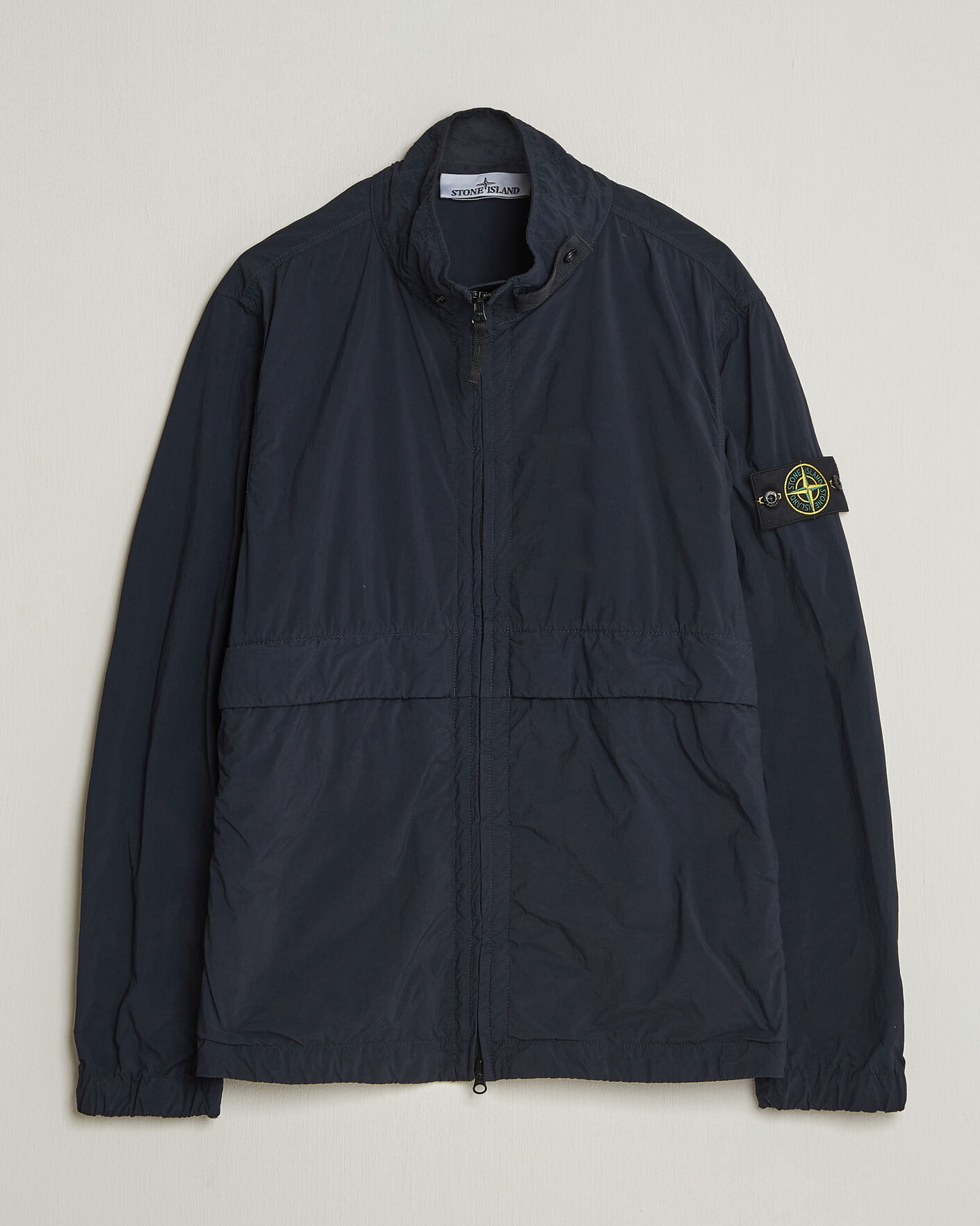 Herr | Jackor | Stone Island | Nylon Smerigliato-TC Stand Collar Jacket Navy