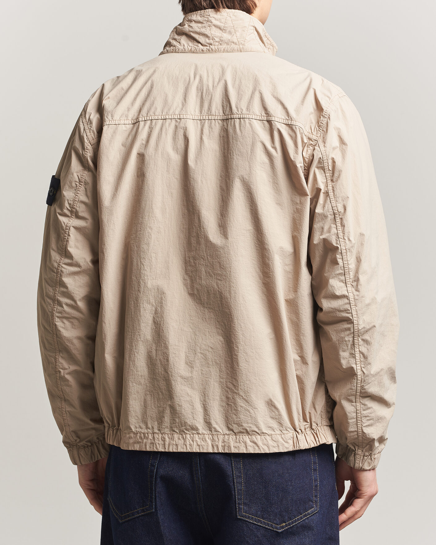 Herr | Jackor | Stone Island | Nylon Smerigliato-TC Stand Collar Jacket Desert