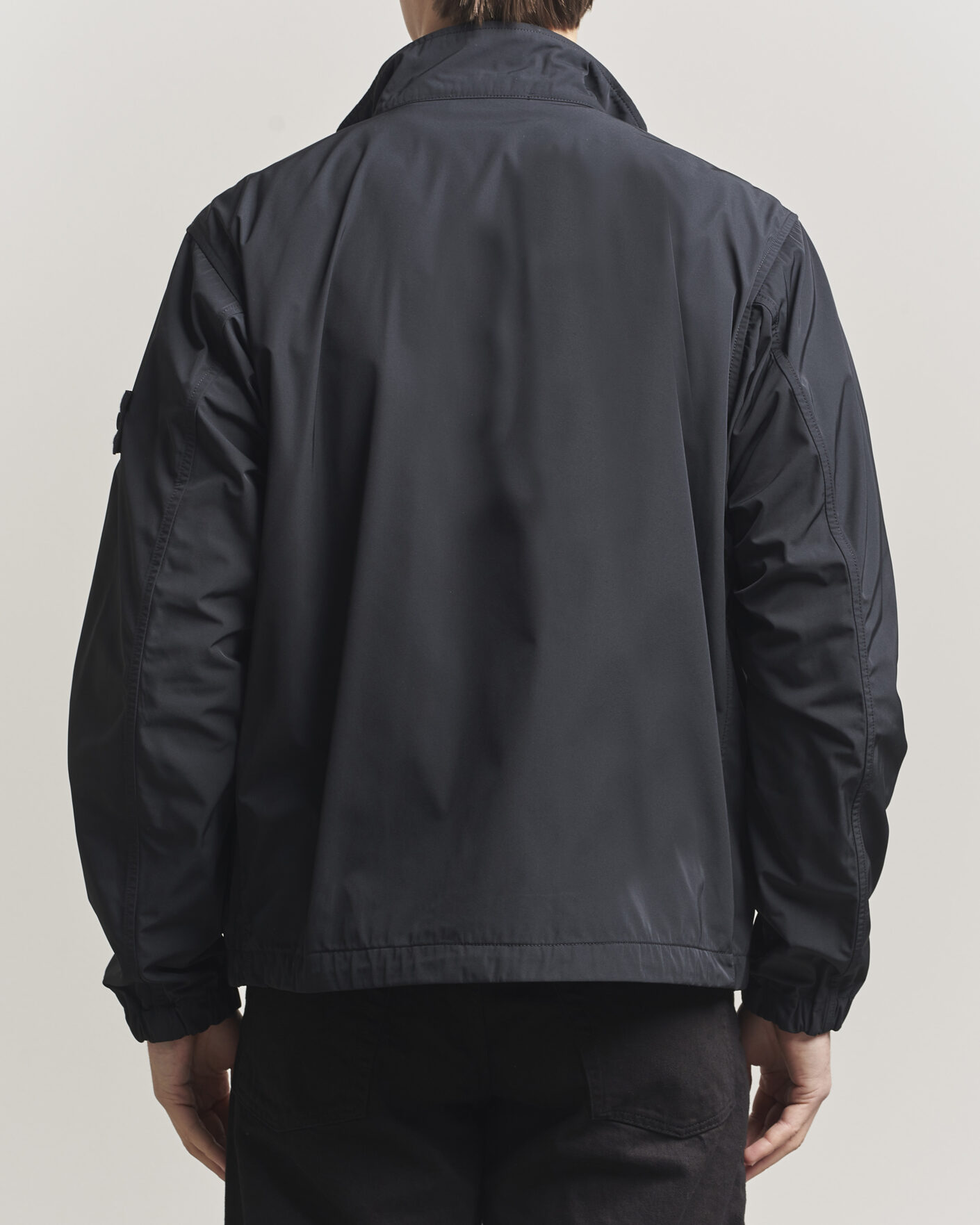 Herr | Jackor | Stone Island | Micro Twill Stand Collar Jacket Black