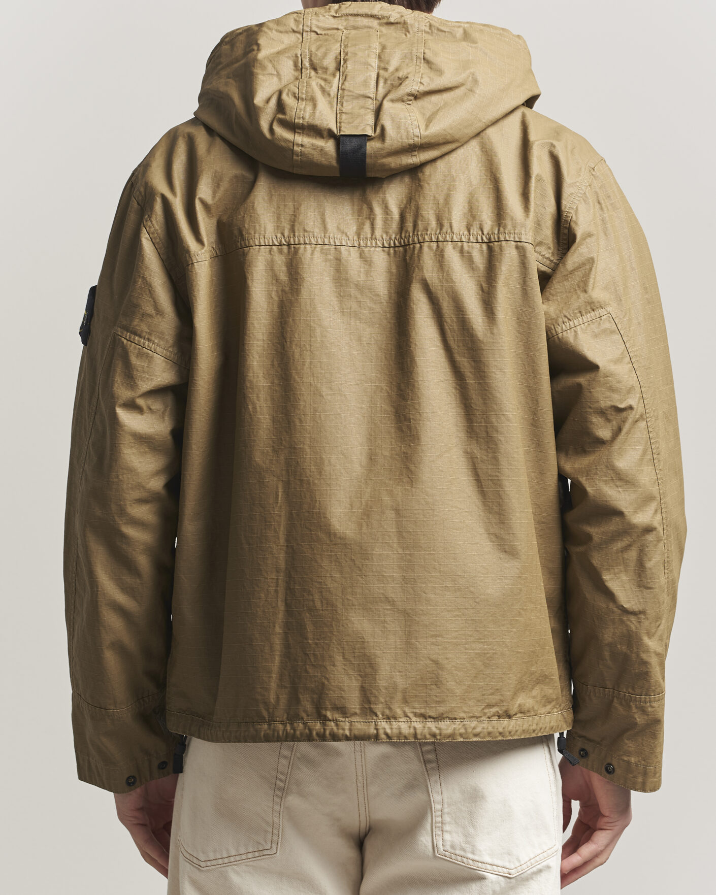Herr | Jackor | Stone Island | Double Coated Cotton Ripstop Jacket Military Green