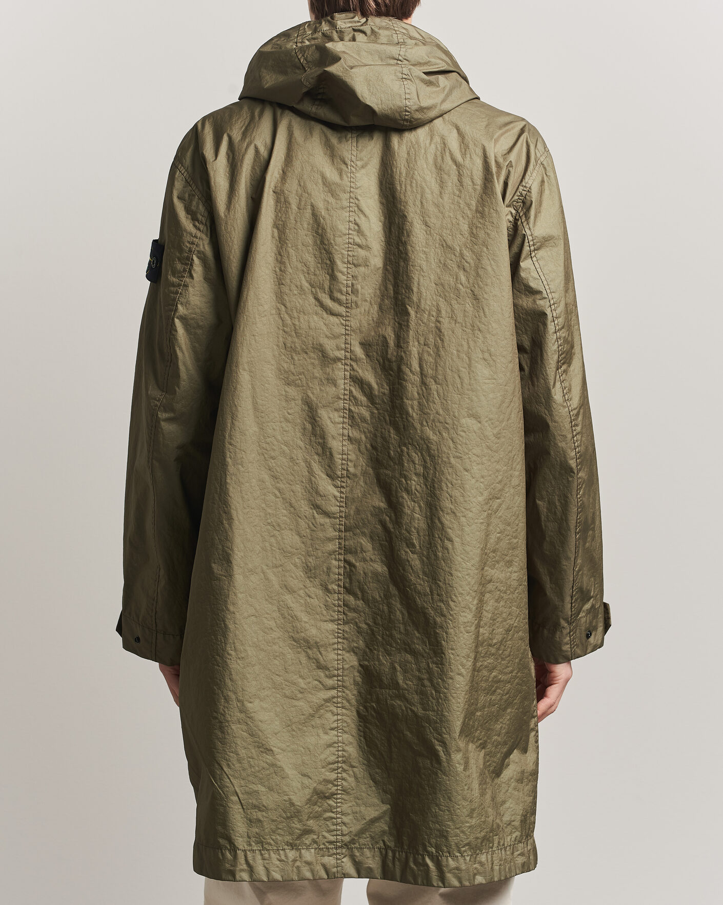 Herr | Jackor | Stone Island | Membrana 3L Hooded Parka Military Green