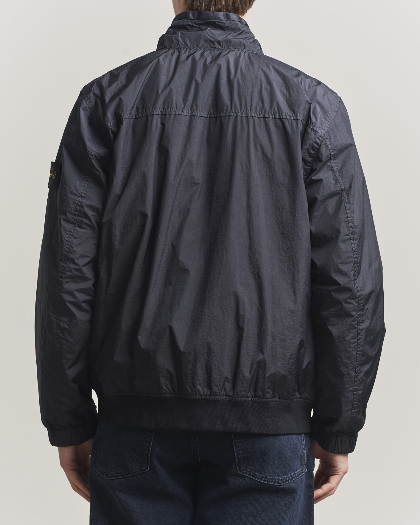 Herr | Jackor | Stone Island | Crinkle Reps Short Jacket Navy