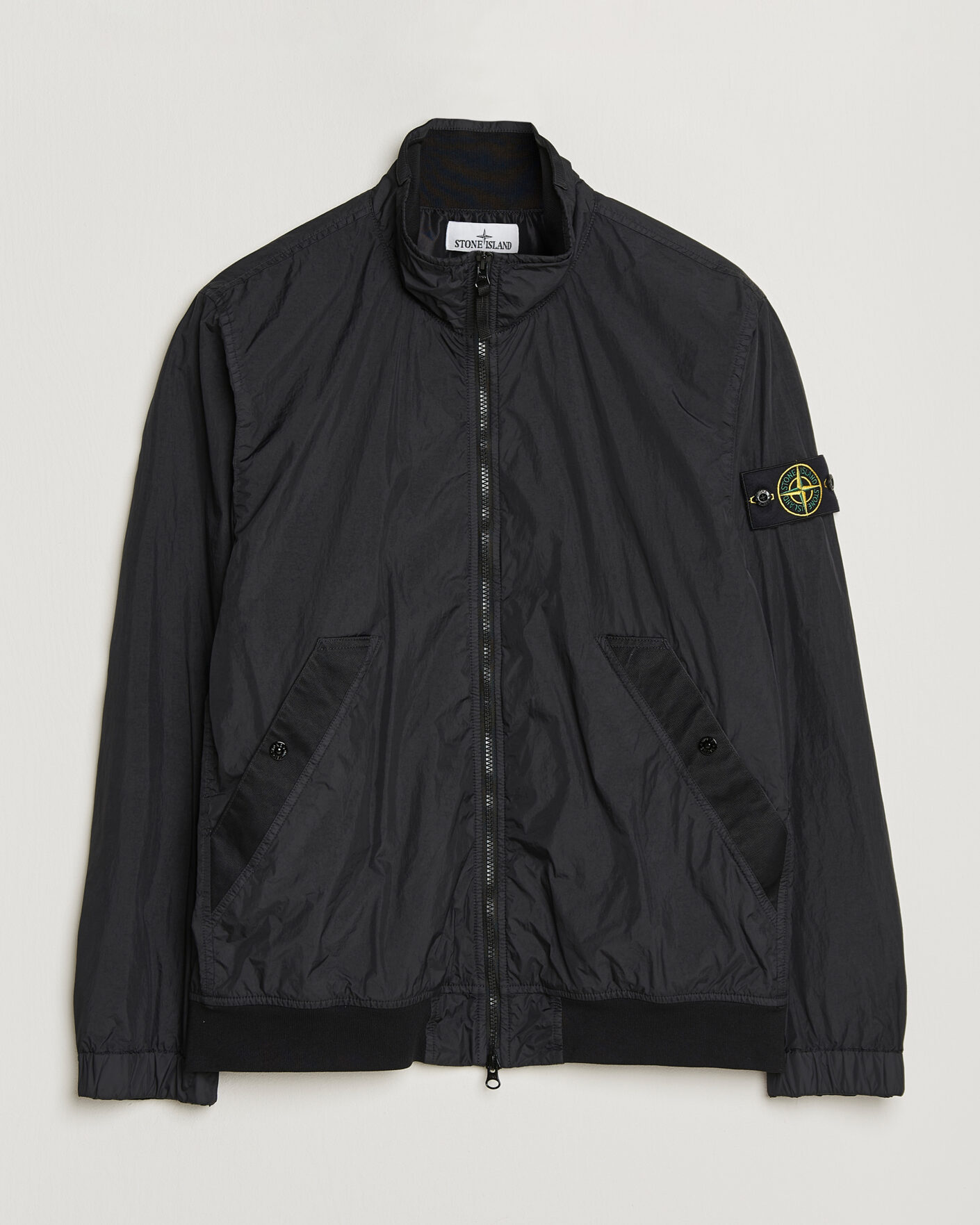 Herr | Jackor | Stone Island | Crinkle Reps Short Jacket Black