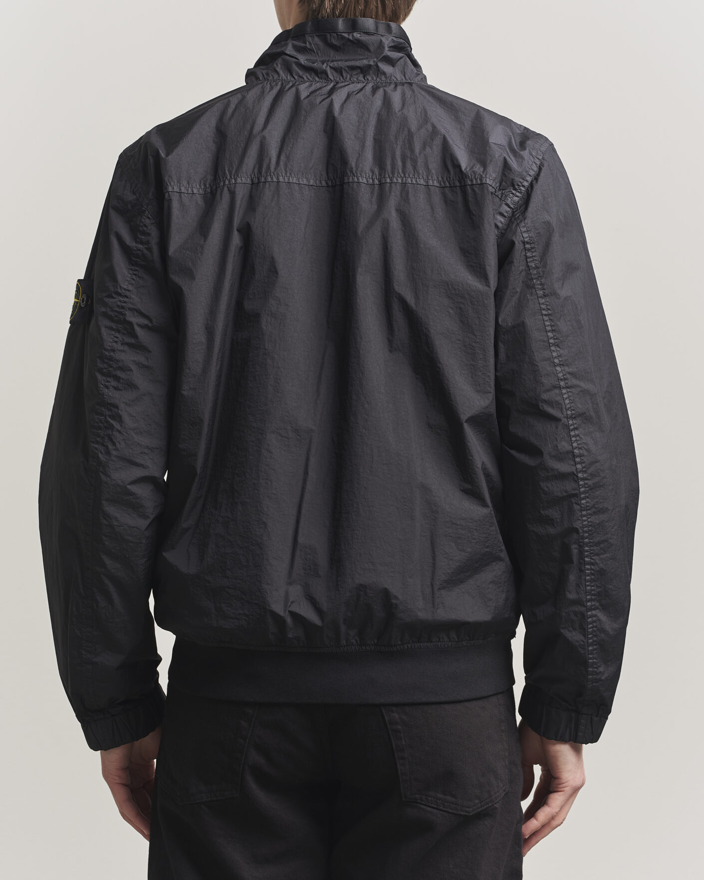 Herr | Jackor | Stone Island | Crinkle Reps Short Jacket Black
