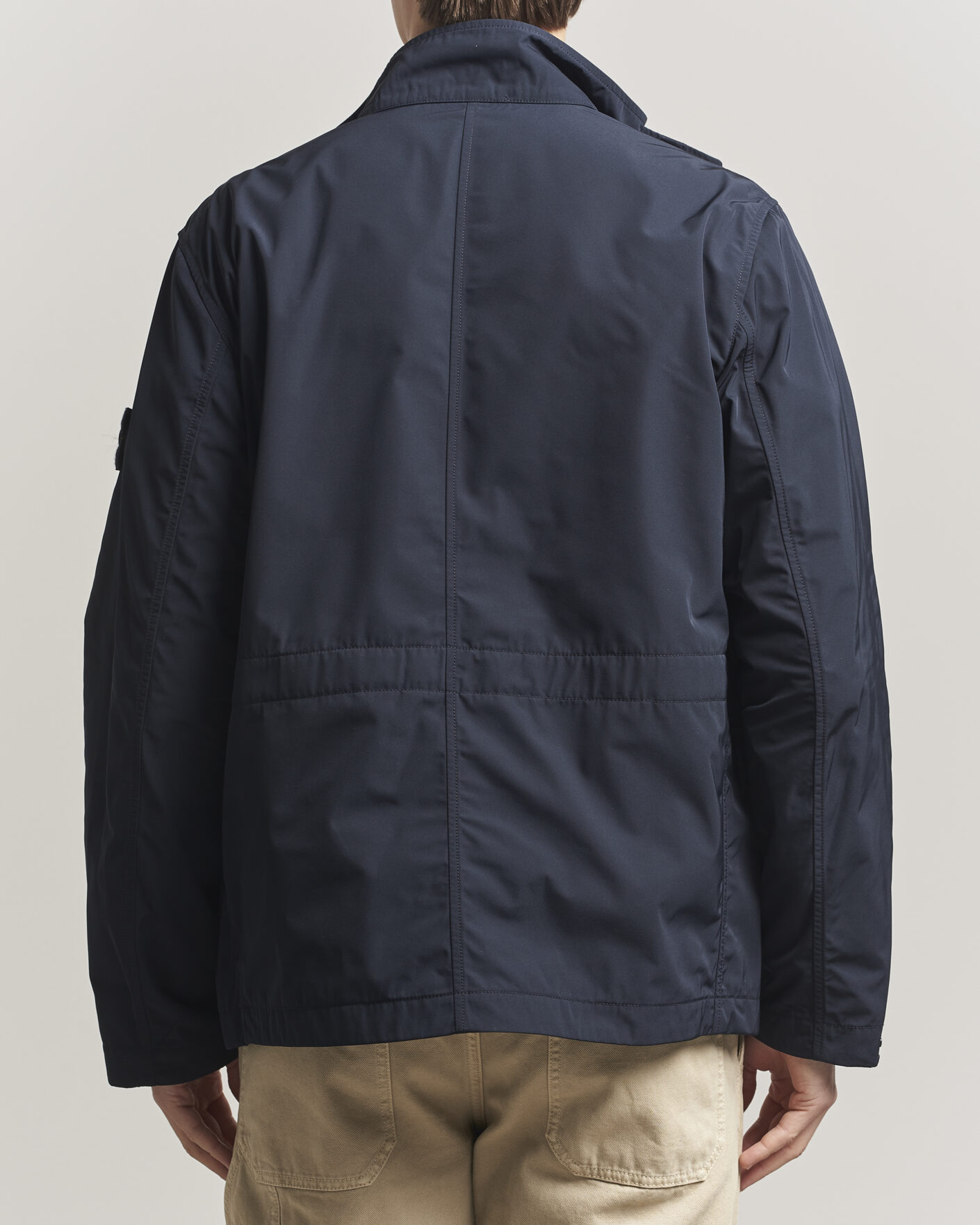 Herr | Jackor | Stone Island | Micro Twill Field Jacket Navy