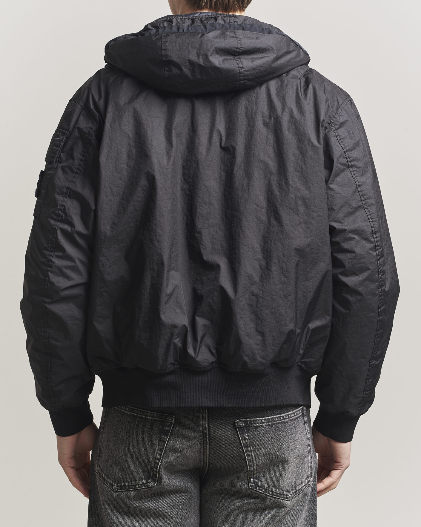 Herr | Jackor | Stone Island | Membrana 3L Hood Jacket Black
