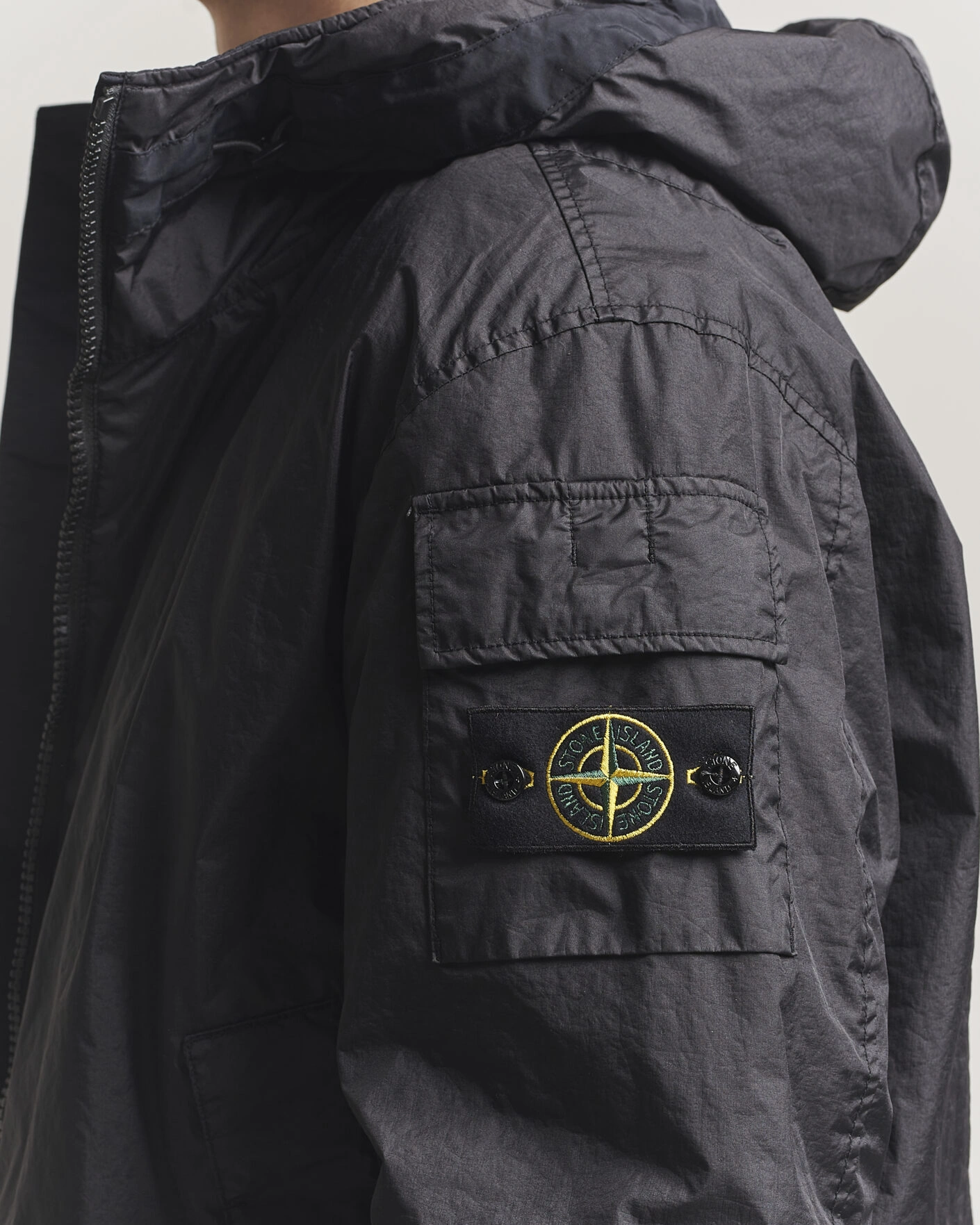 Herr | Jackor | Stone Island | Membrana 3L Hood Jacket Black