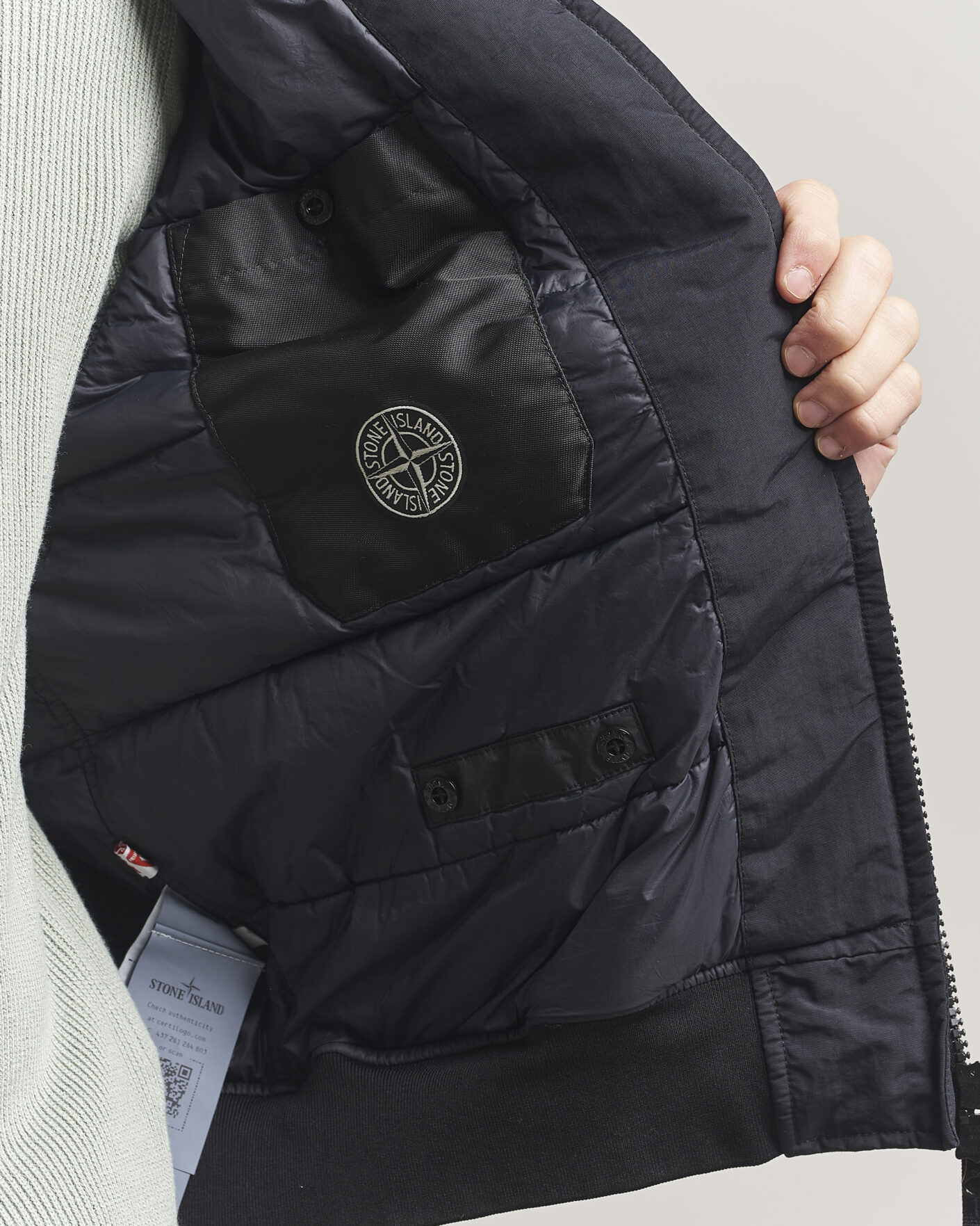 Herr | Jackor | Stone Island | Membrana 3L Hood Jacket Black