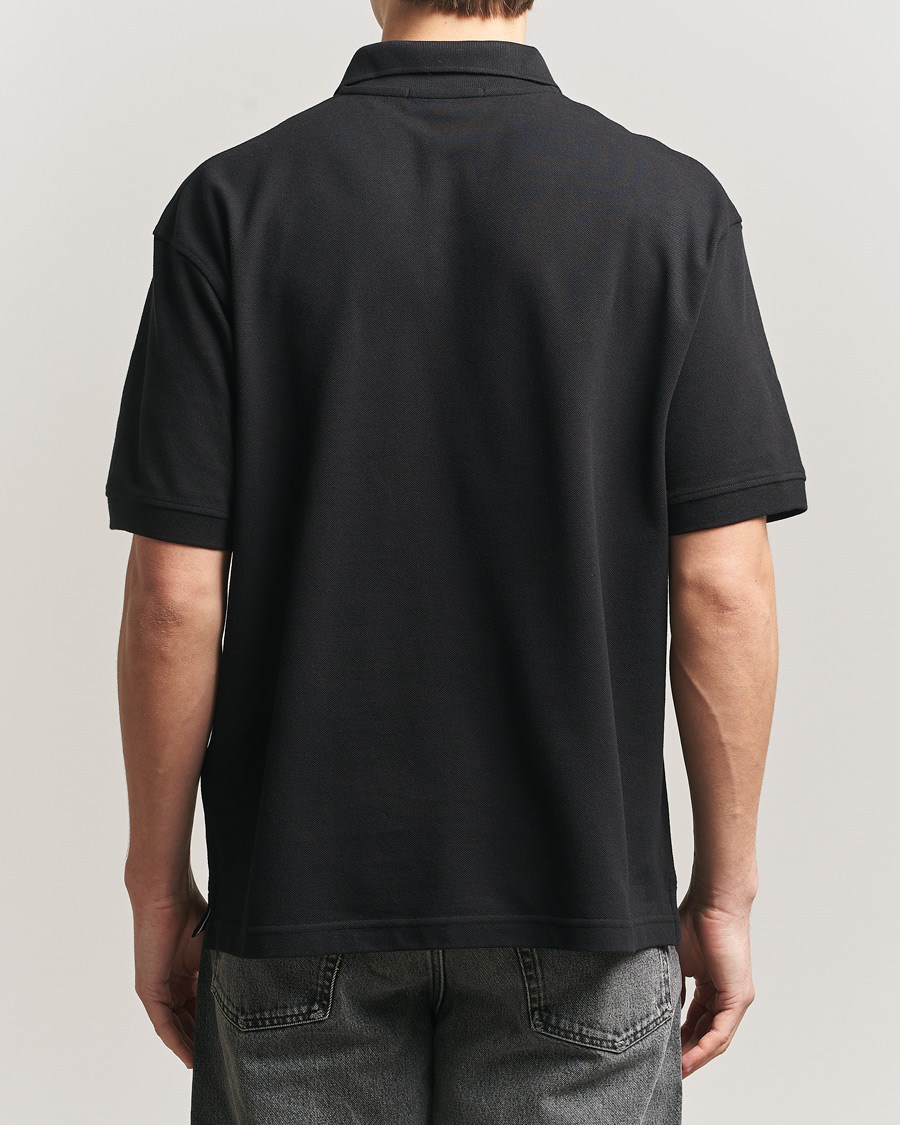 Herr | Pikéer | Stone Island | Organic Cotton Pique Black