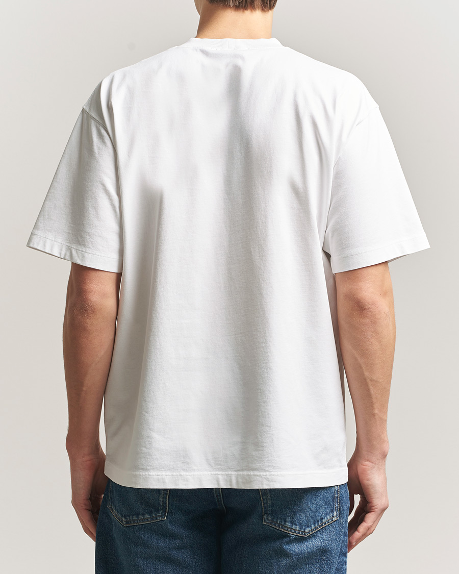 Herr | T-Shirts | Stone Island | Combed Organic Cotton T-Shirt White