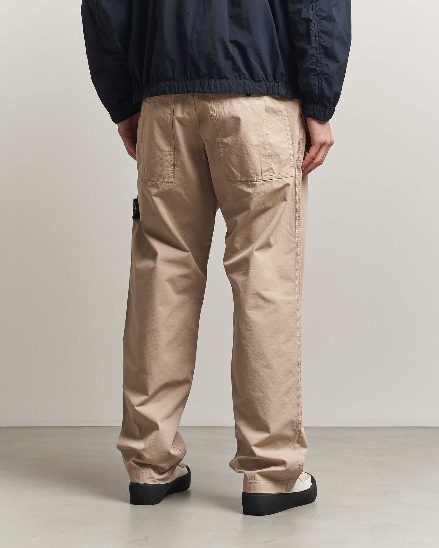 Herr | Byxor | Stone Island | Cotton Ripstop Trousers Desert