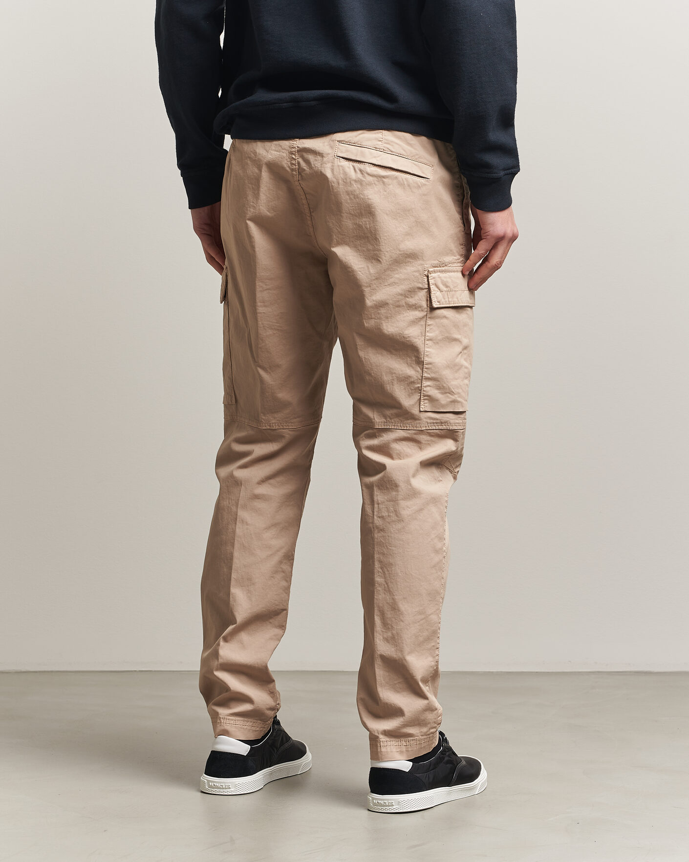 Herr | Byxor | Stone Island | Stretch Cotton Twill Cargo Trousers Desert