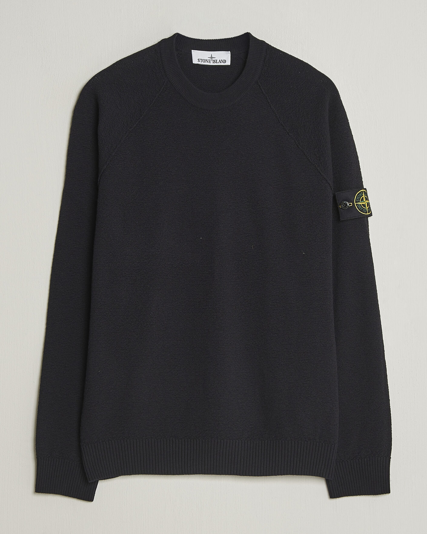 Herr | Tröjor | Stone Island | Raw Hand Organic Cotton Crewneck Navy
