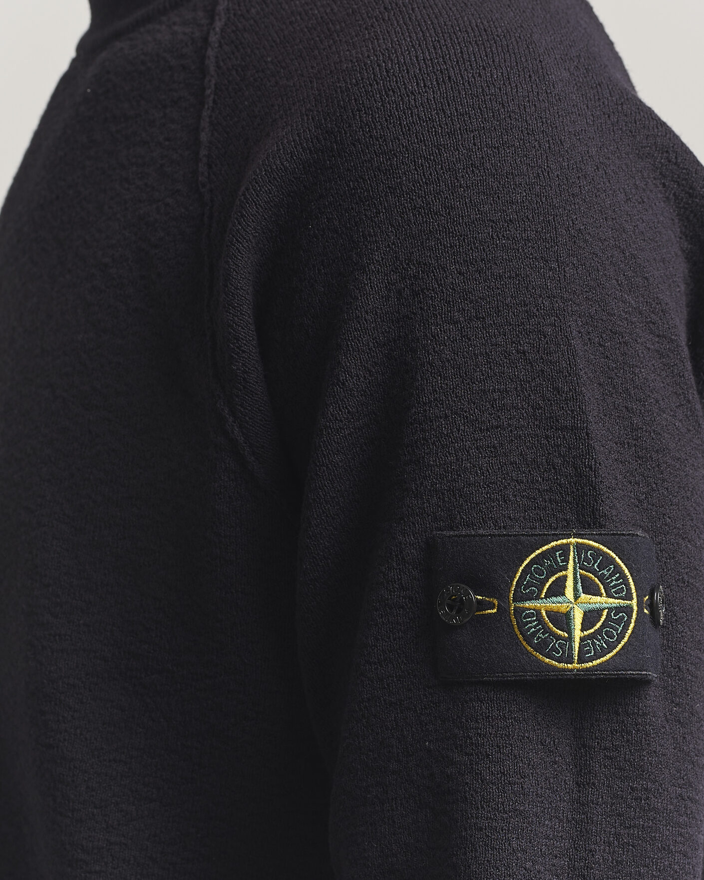 Herr | Tröjor | Stone Island | Raw Hand Organic Cotton Crewneck Navy