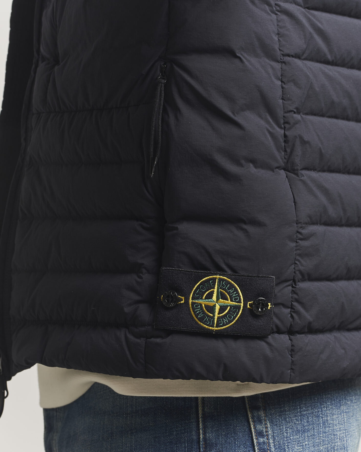 Herr | Västar | Stone Island | Nylon Down Vest Navy