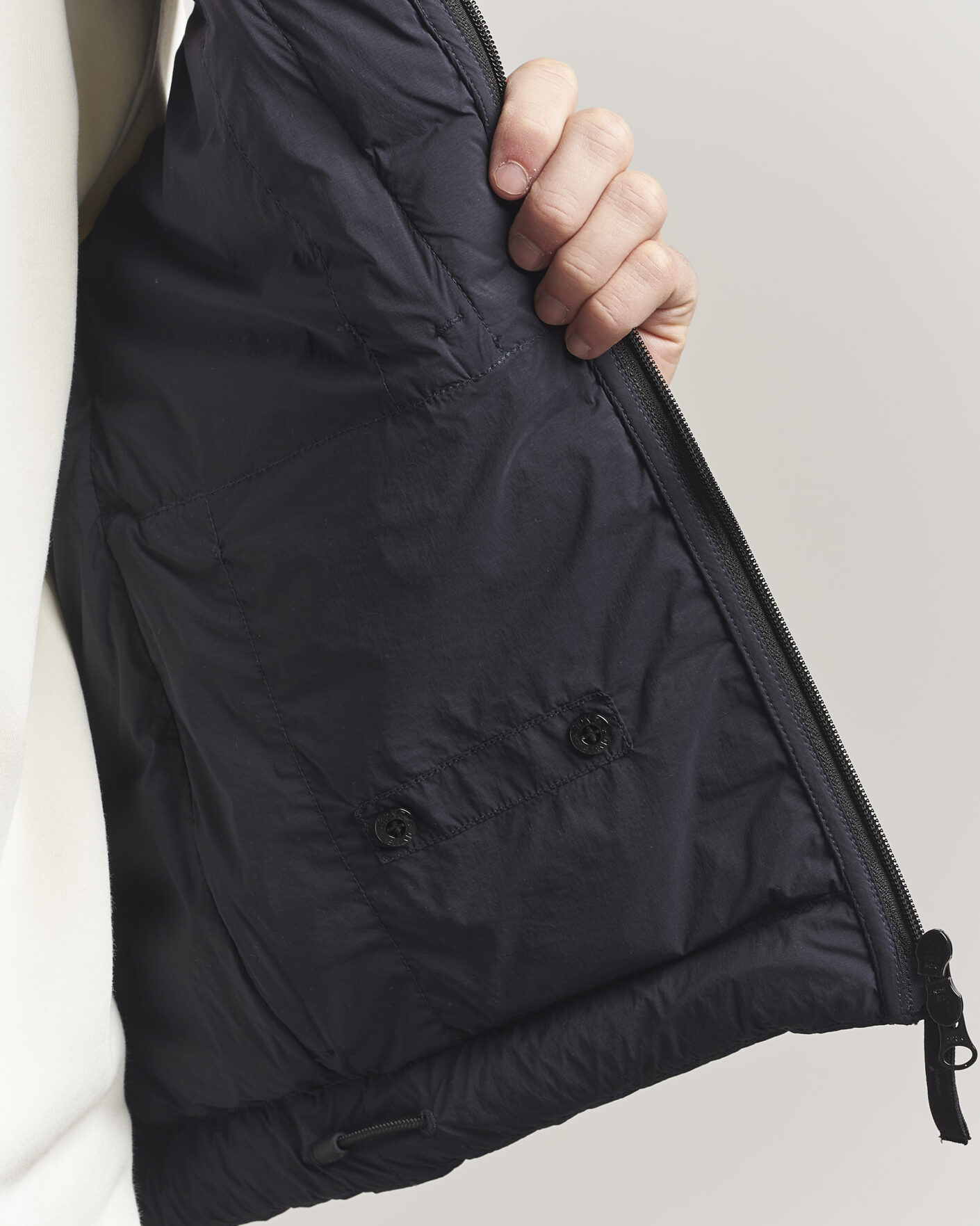 Herr | Västar | Stone Island | Nylon Down Vest Navy