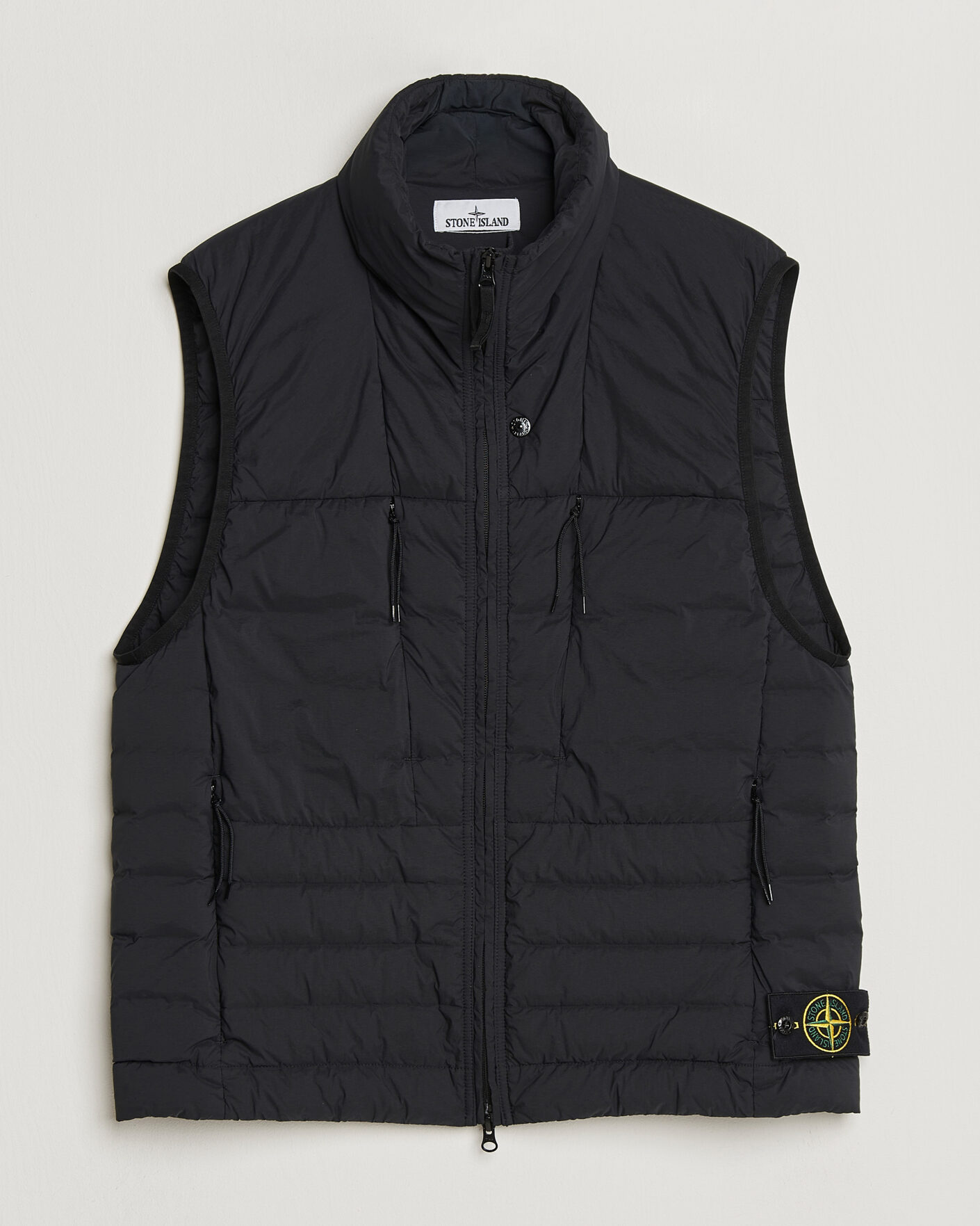 Herr | Västar | Stone Island | Nylon Down Vest Black
