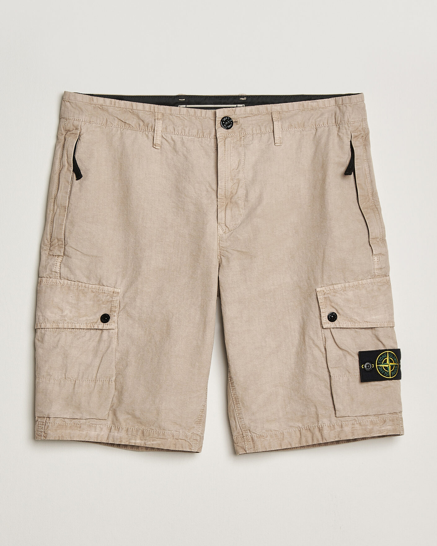 Herr | Shorts | Stone Island | Brushed Cotton Canvas Cargo Shorts Desert