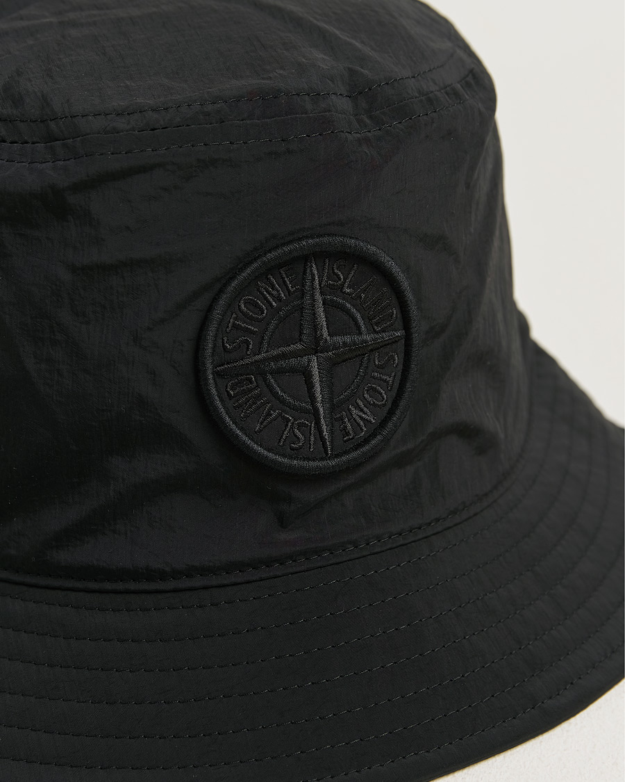 Herr | Hattar & kepsar | Stone Island | Nylon Metal Bucket Hat Black