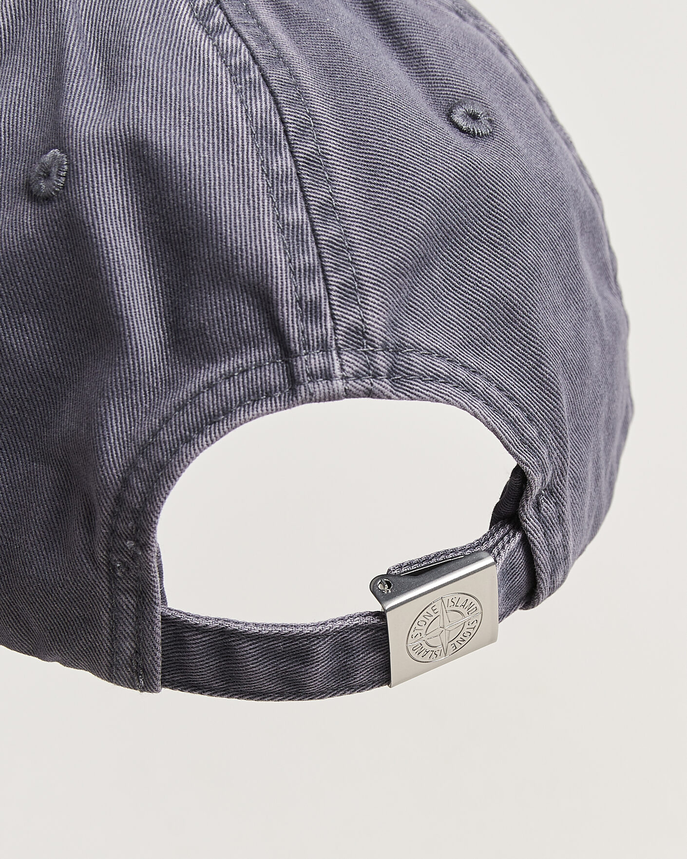 Herr | Hattar & kepsar | Stone Island | Cotton Gabardine Cap Blue/Grey