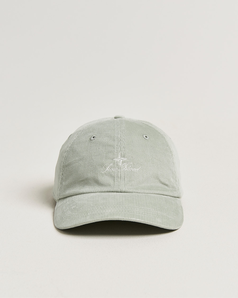 Herr | Hattar & kepsar | Stone Island | Micro Cord Cotton Cap Sage