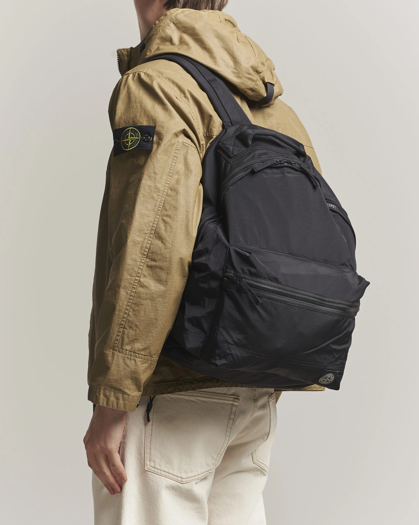 Herr | Väskor | Stone Island | Nylon Metal Backpack Black