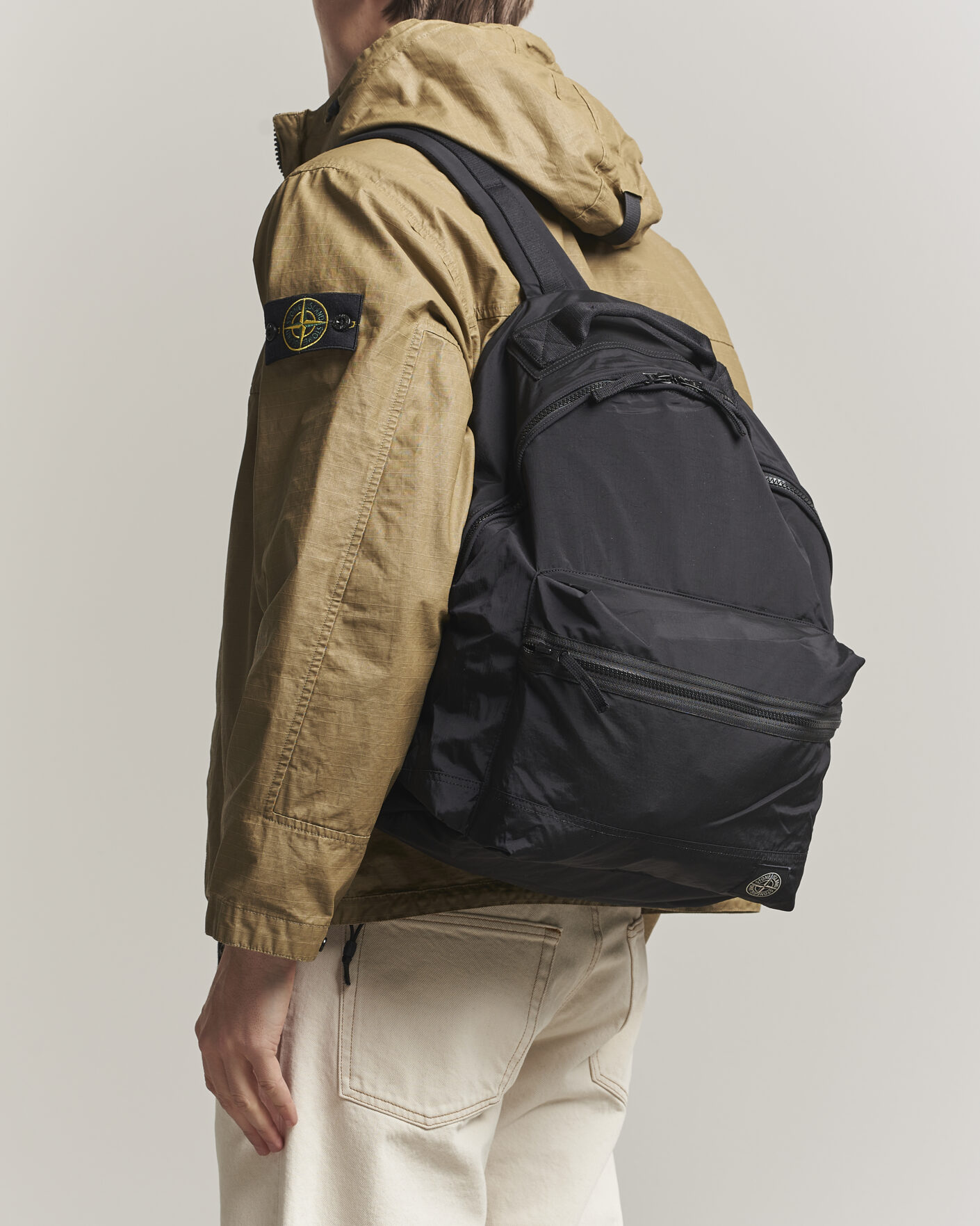 Herr | Väskor | Stone Island | Nylon Metal Backpack Black