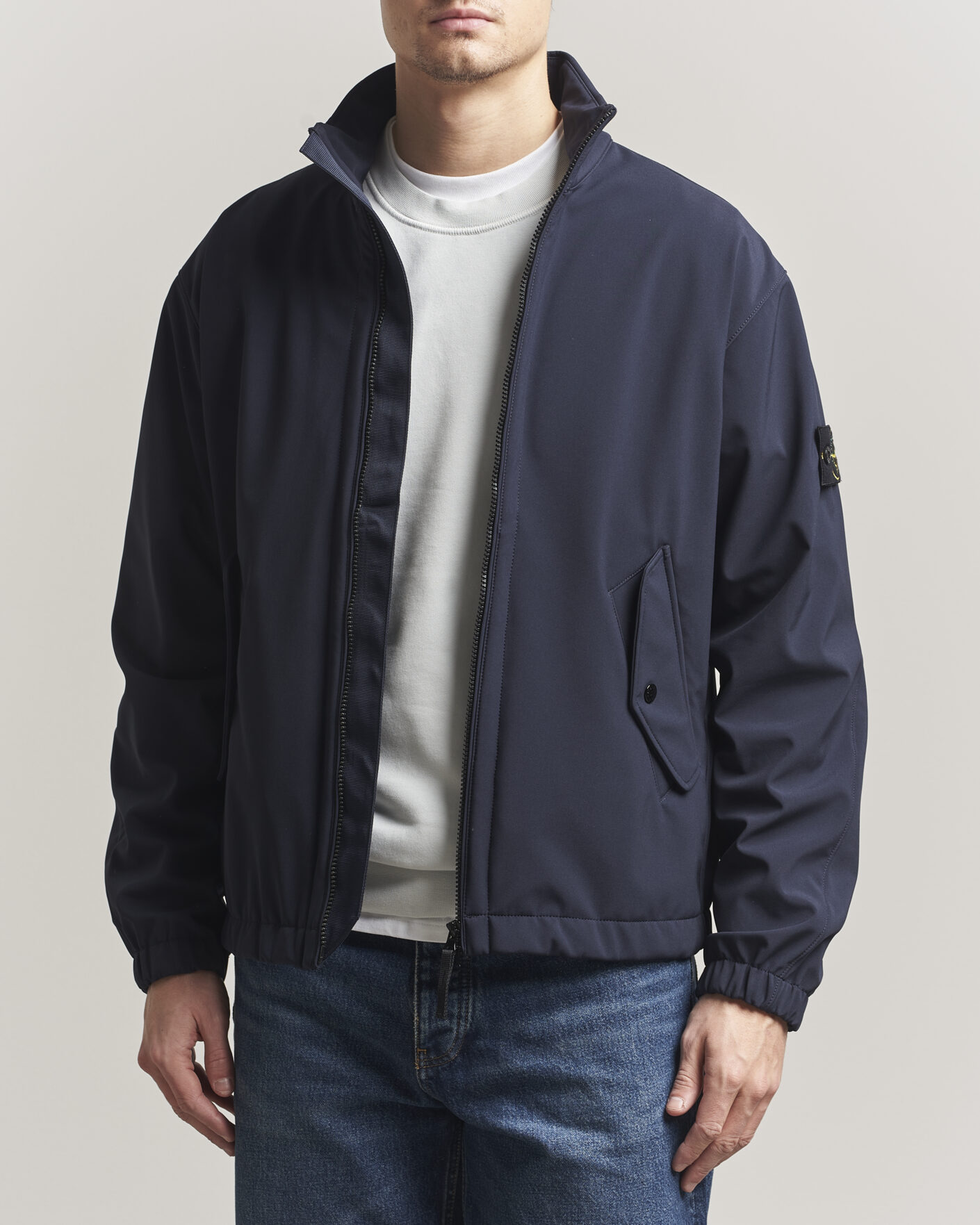 Herr | Jackor | Stone Island | Soft Shell Jacket Navy