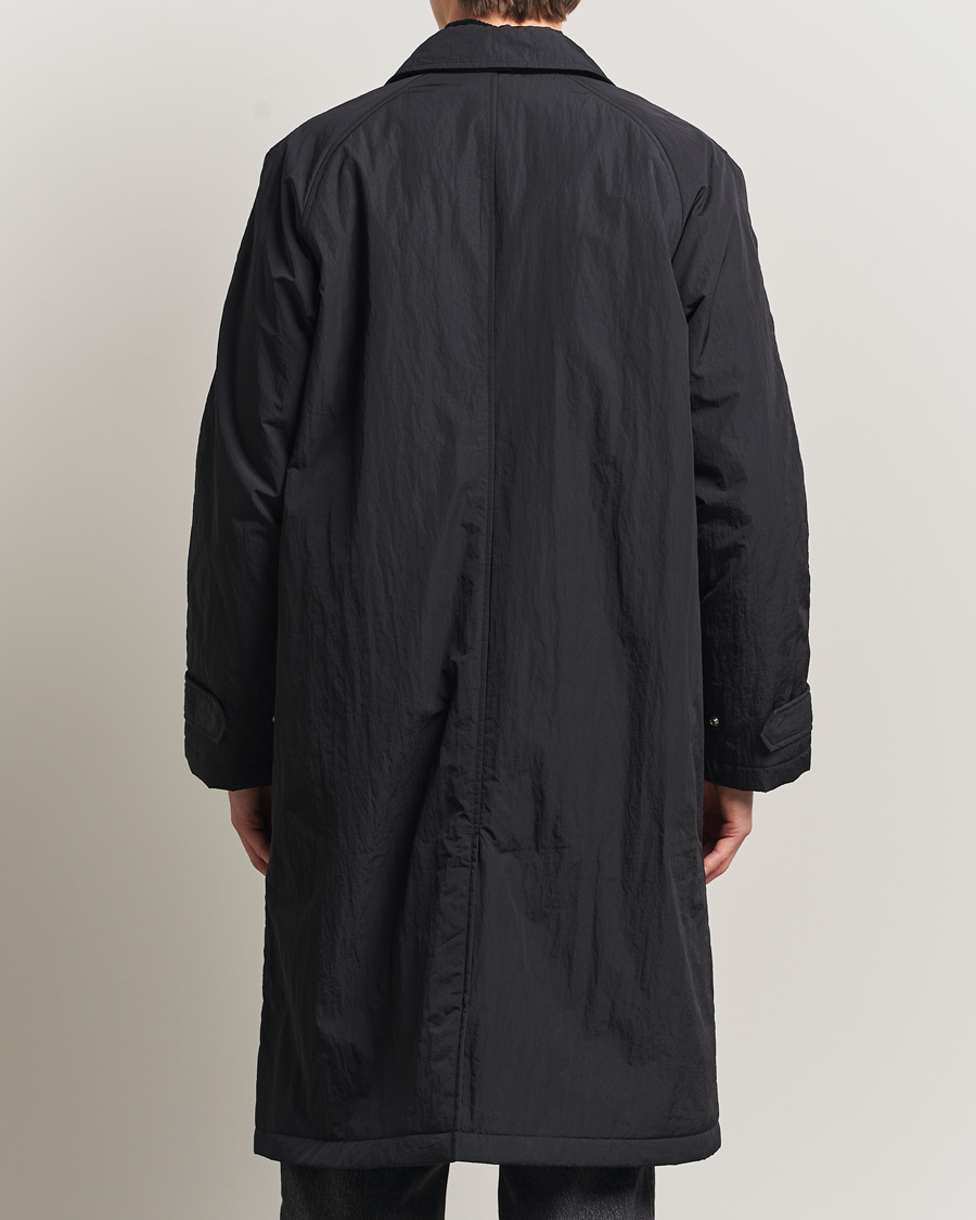 Herr | Jackor | Sunflower | Relaxed Nylon Coat Black