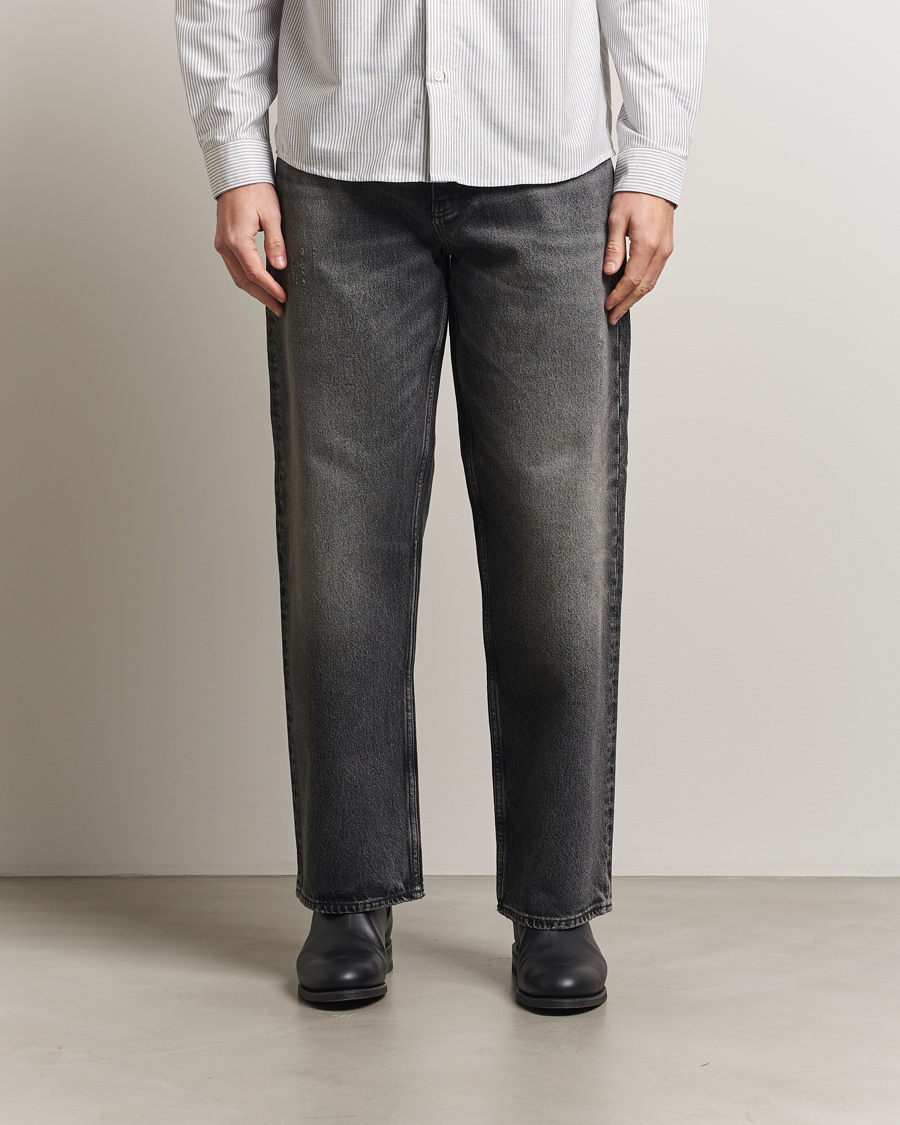 Herr | Jeans | Sunflower | Loose Jeans New Black Worn