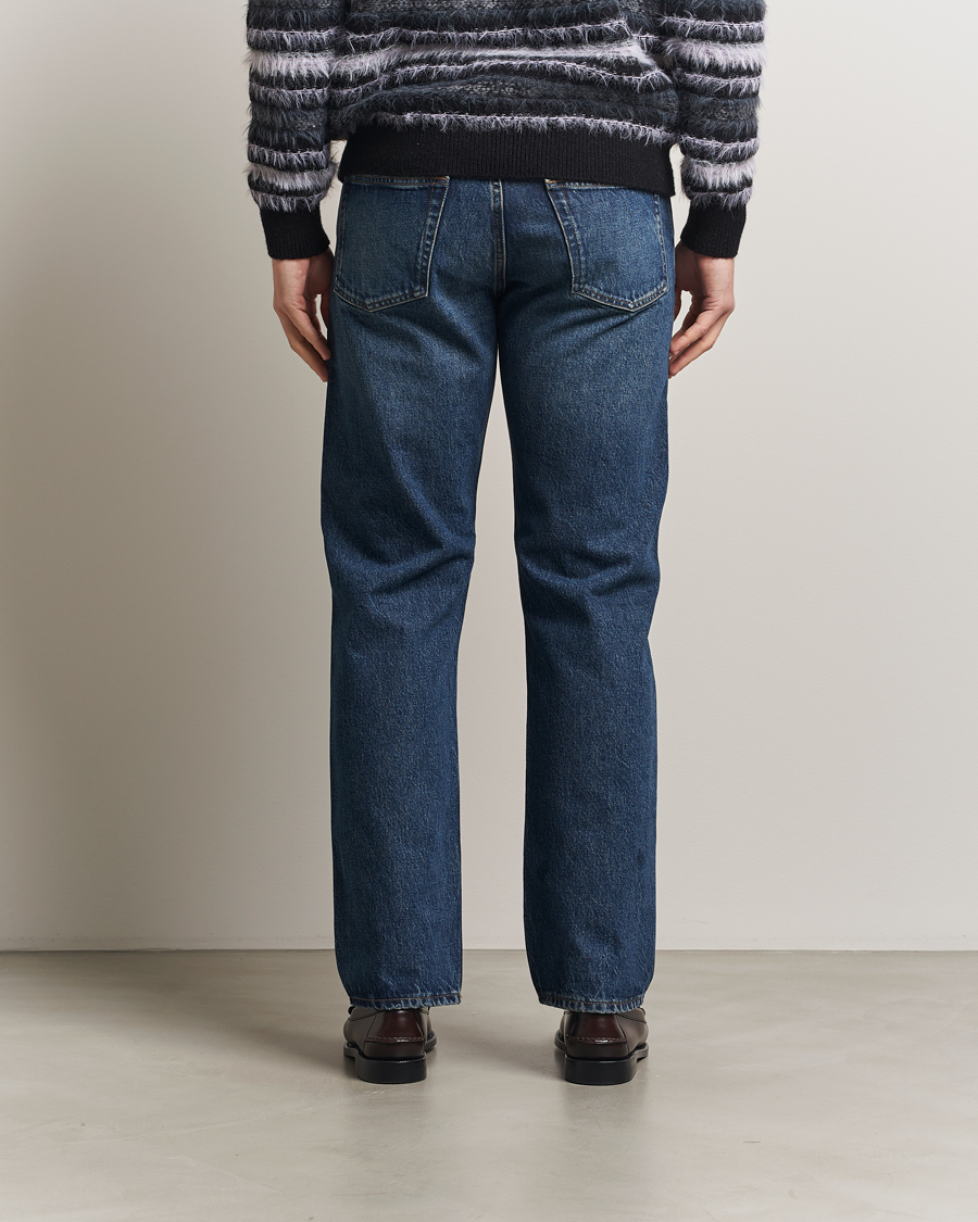 Herr | Byxor | Sunflower | Standard Jeans Dark Blue Worn