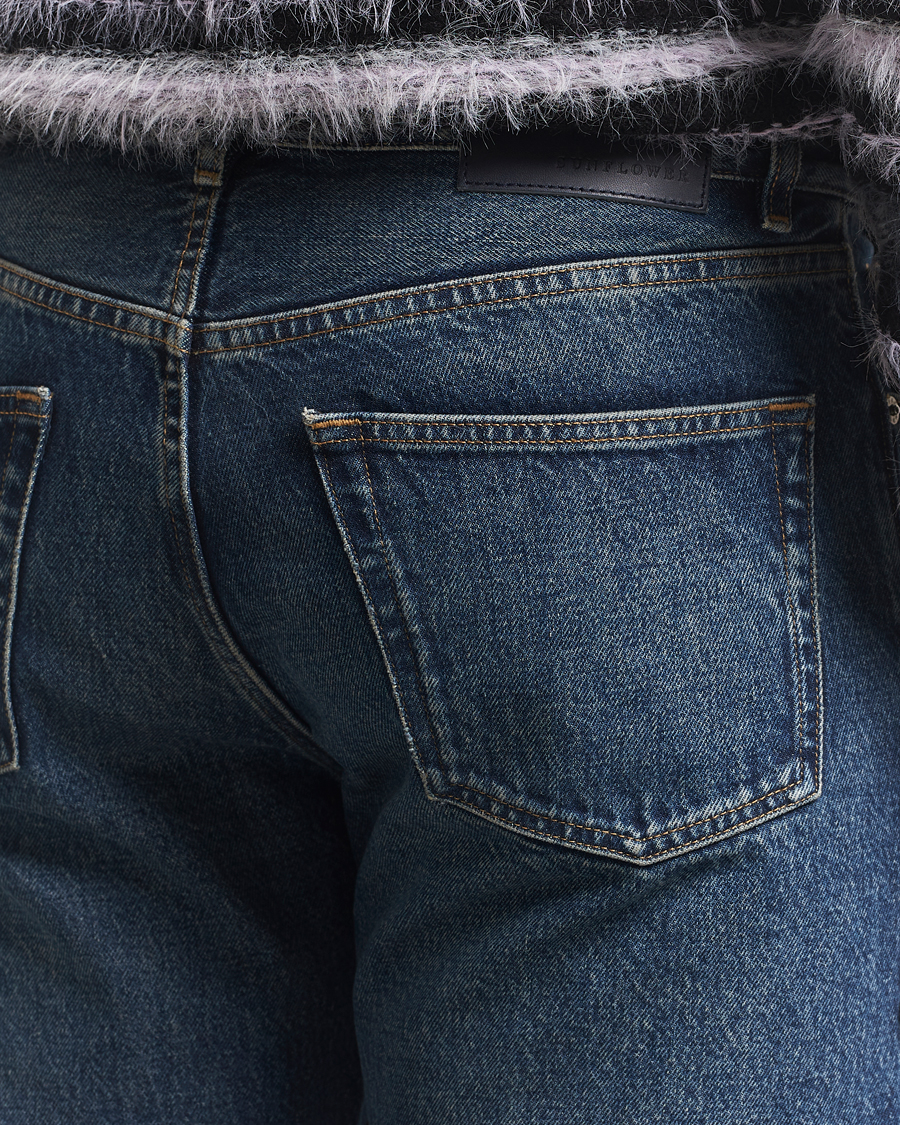 Herr | Byxor | Sunflower | Standard Jeans Dark Blue Worn