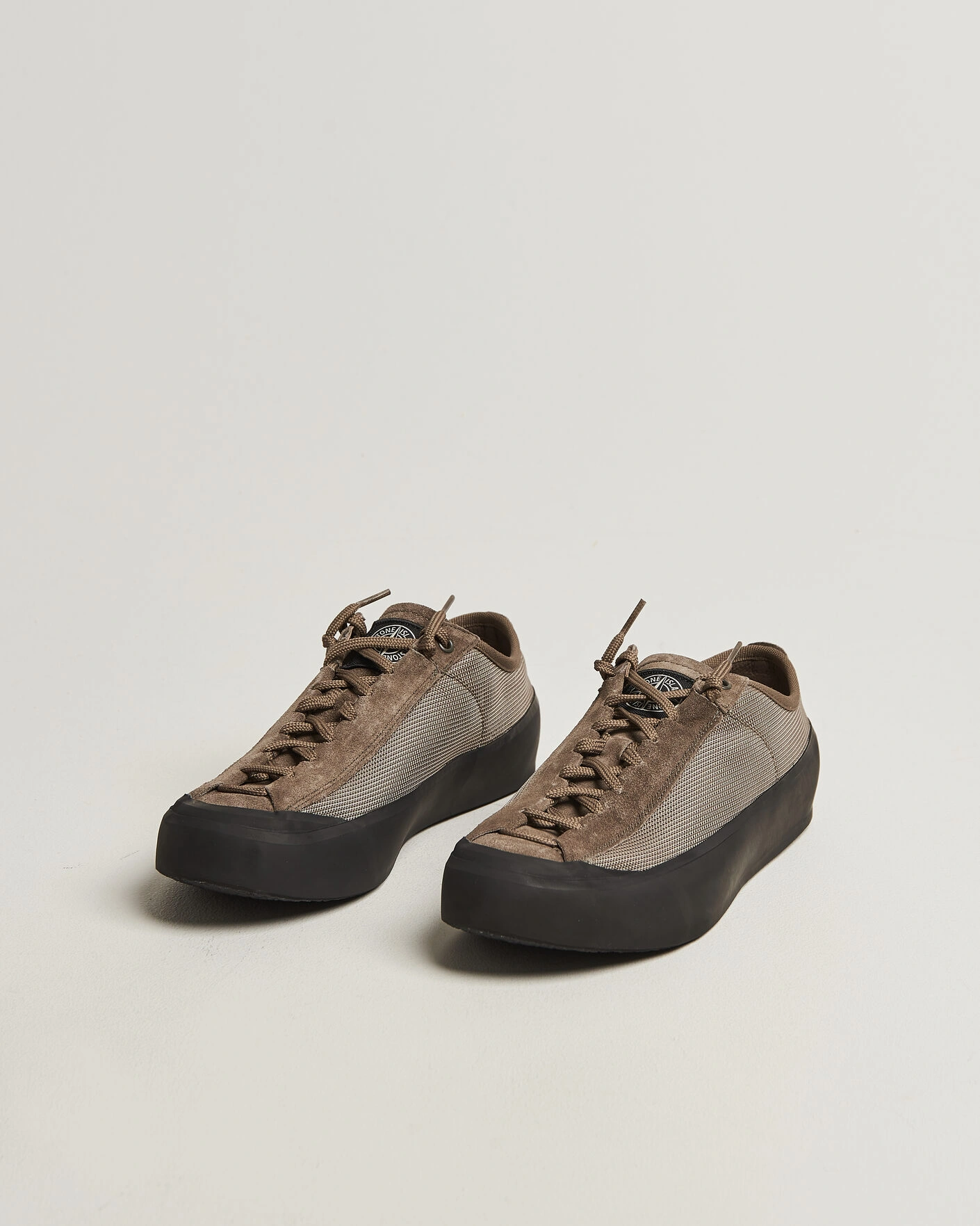 Herr | Sneakers | Stone Island | Low Top Sneakers Ash Brown