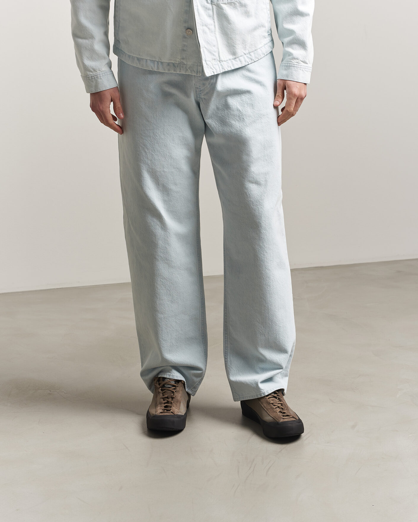 Herr | Sneakers | Stone Island | Low Top Sneakers Ash Brown