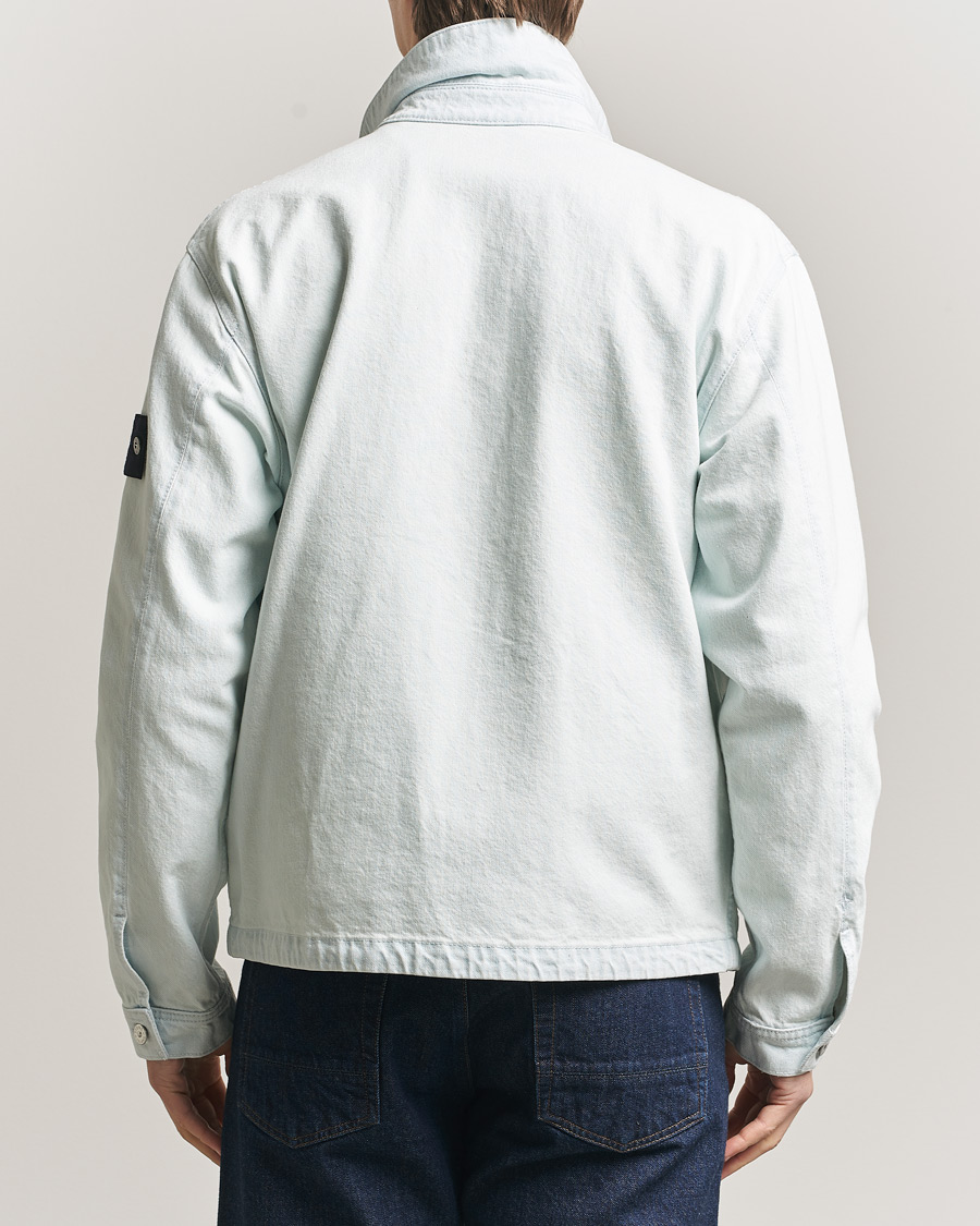 Herr | Jackor | Stone Island | Denim Jacket Ultra Bleached
