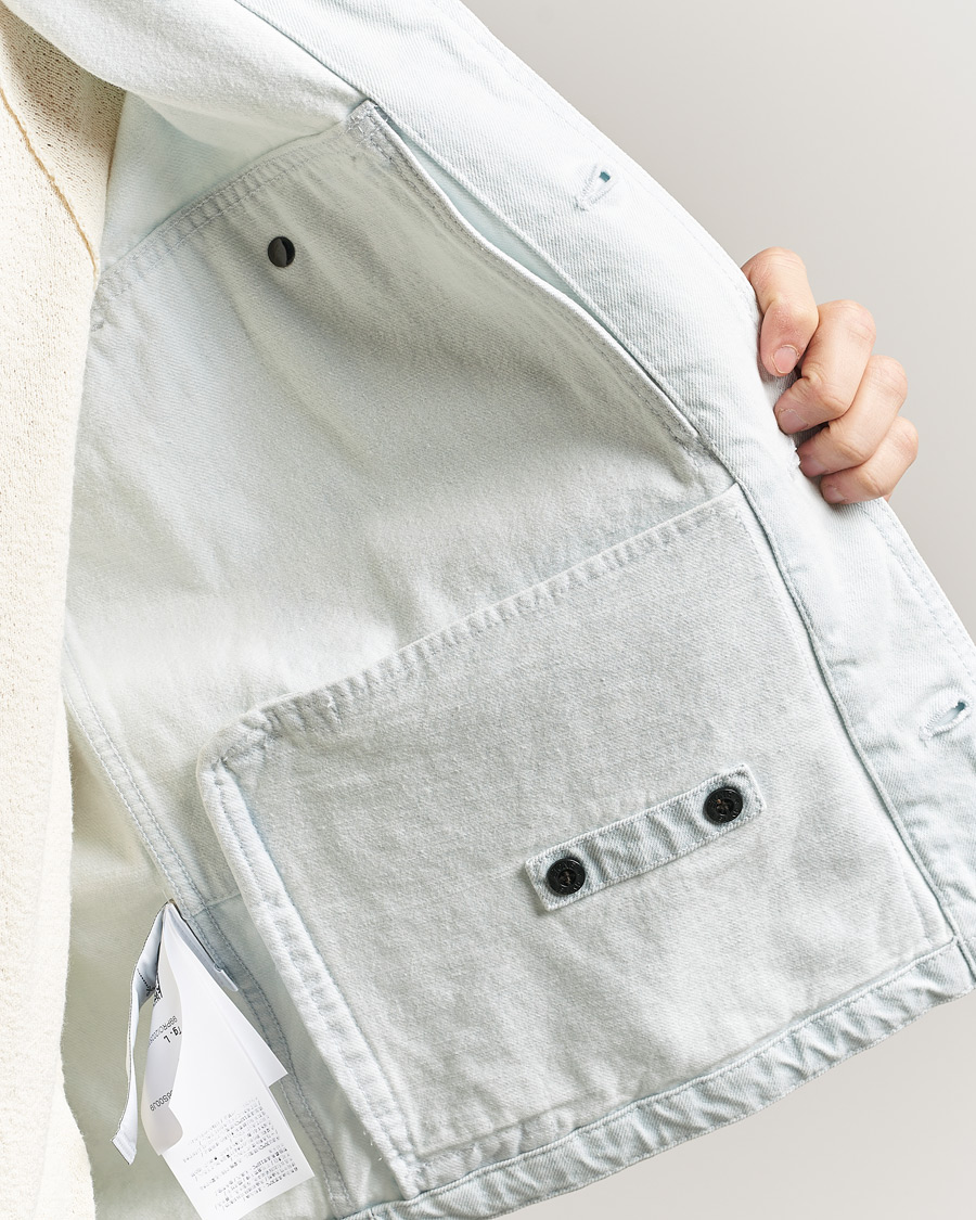 Herr | Jackor | Stone Island | Denim Jacket Ultra Bleached