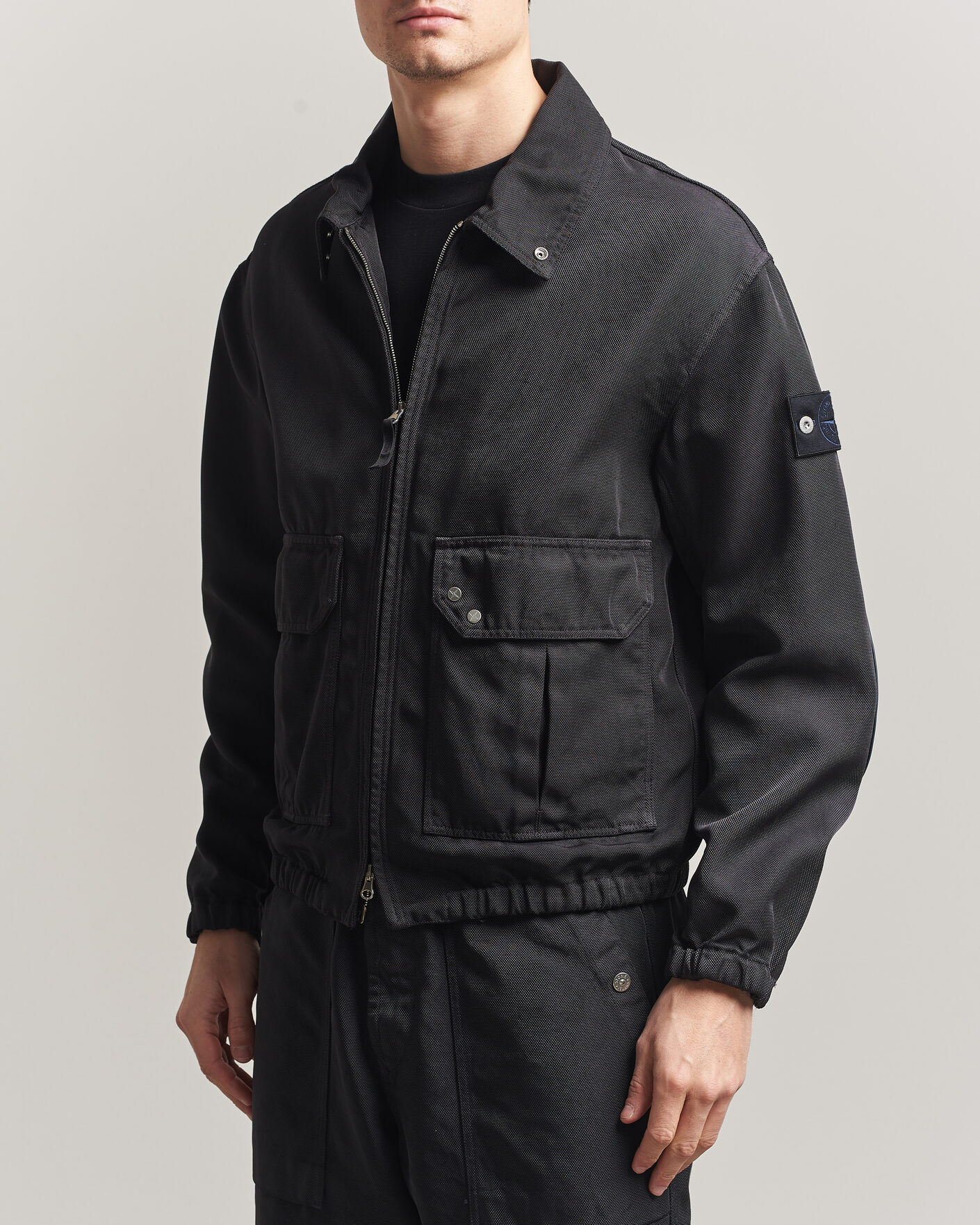 Herr | Jackor | Stone Island | Bomber Jacket Navy Blue