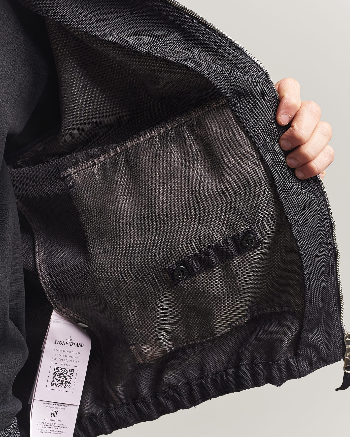 Herr | Jackor | Stone Island | Bomber Jacket Navy Blue