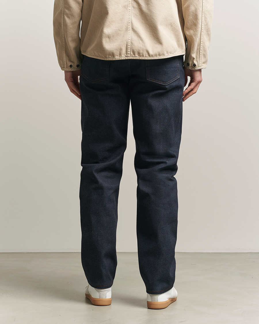 Herr | Jeans | Stone Island | Straight Fit Raw Denim Jeans Blue