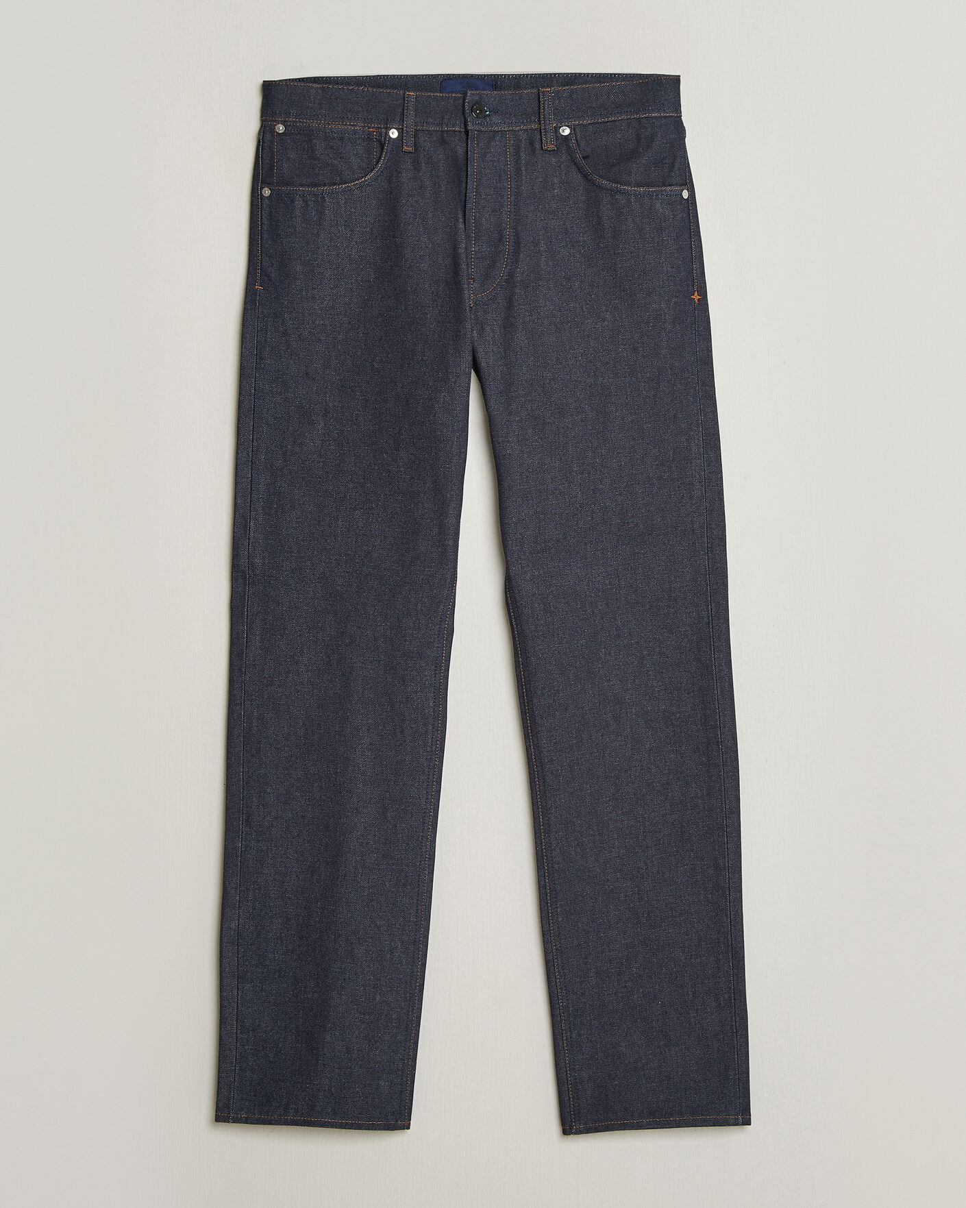 Herr | Byxor | Stone Island | Straight Fit Jeans Blue Raw