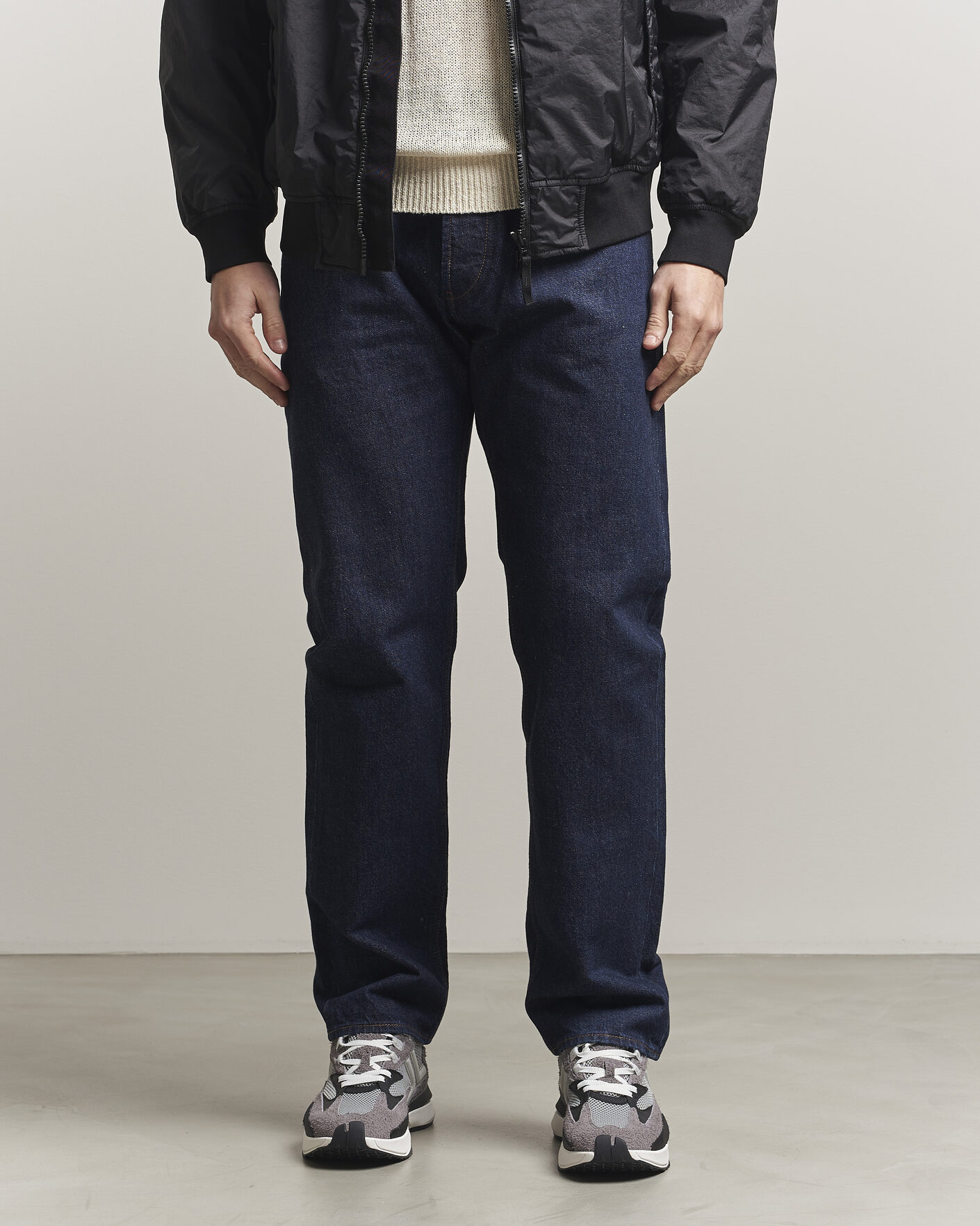 Herr | Jeans | Stone Island | Straight Fit Denim Jeans Blue Rinse