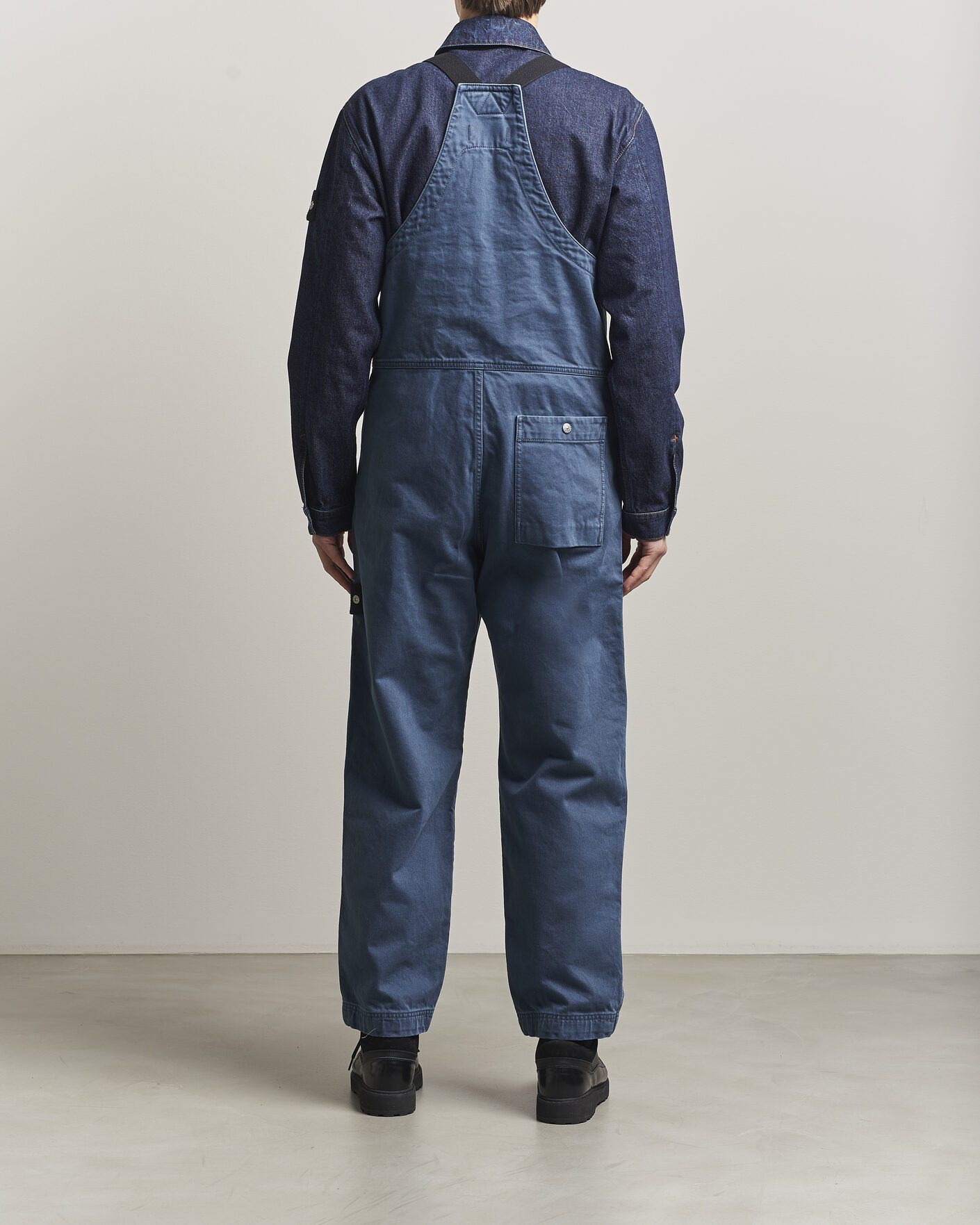 Herr | Skjortor | Stone Island | Denim Overall Indigo